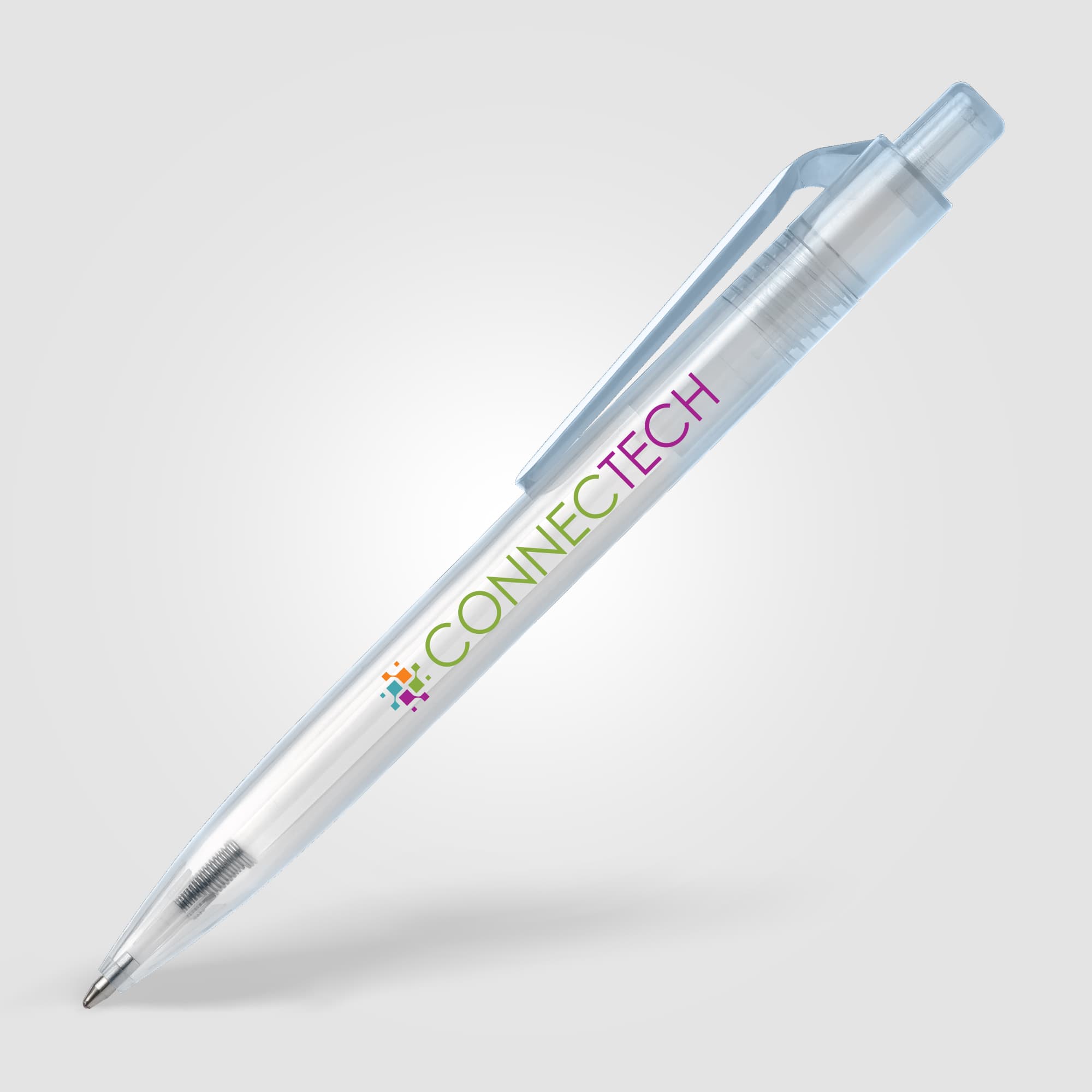 Aqua Click - RPET Recycled Plastic Pen - Image 1