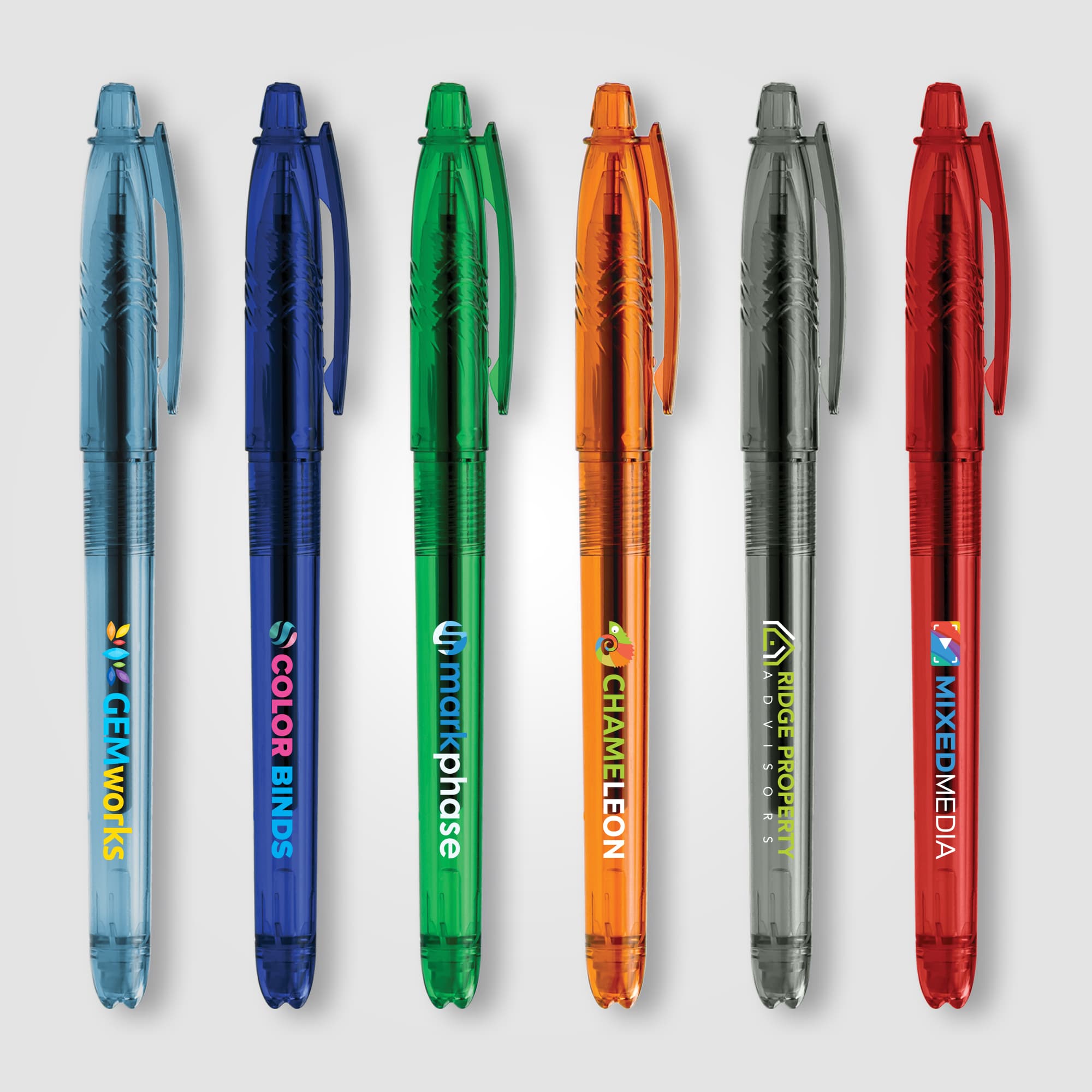 Aqua Gel - Recycled PET Plastic Pen - Image 1