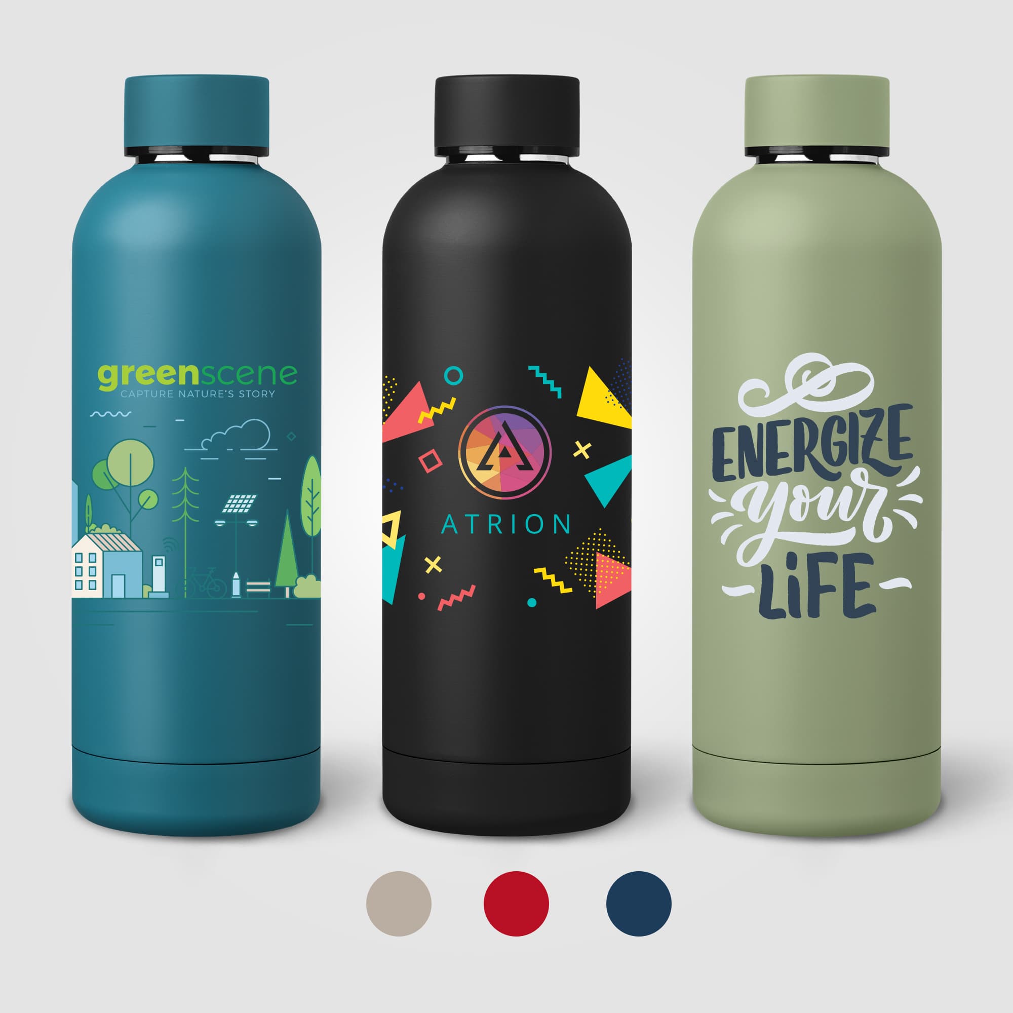 Astrid - 18 oz. Recycled Stainless Steel Double Wall Bottle - Image 1