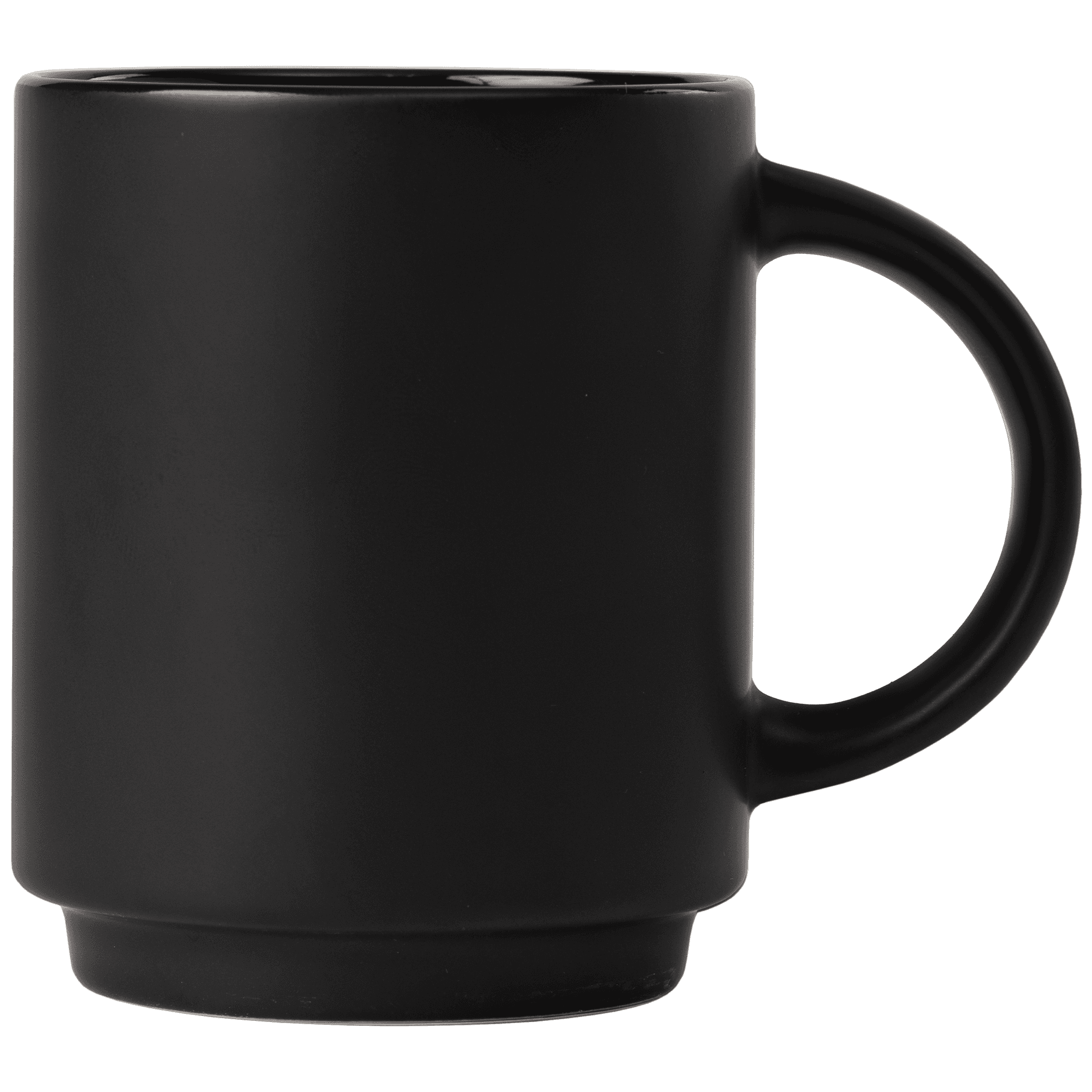 Café Duo - 11 oz. Ceramic Mug & Bamboo Board Set - Ceram-X - Image 1