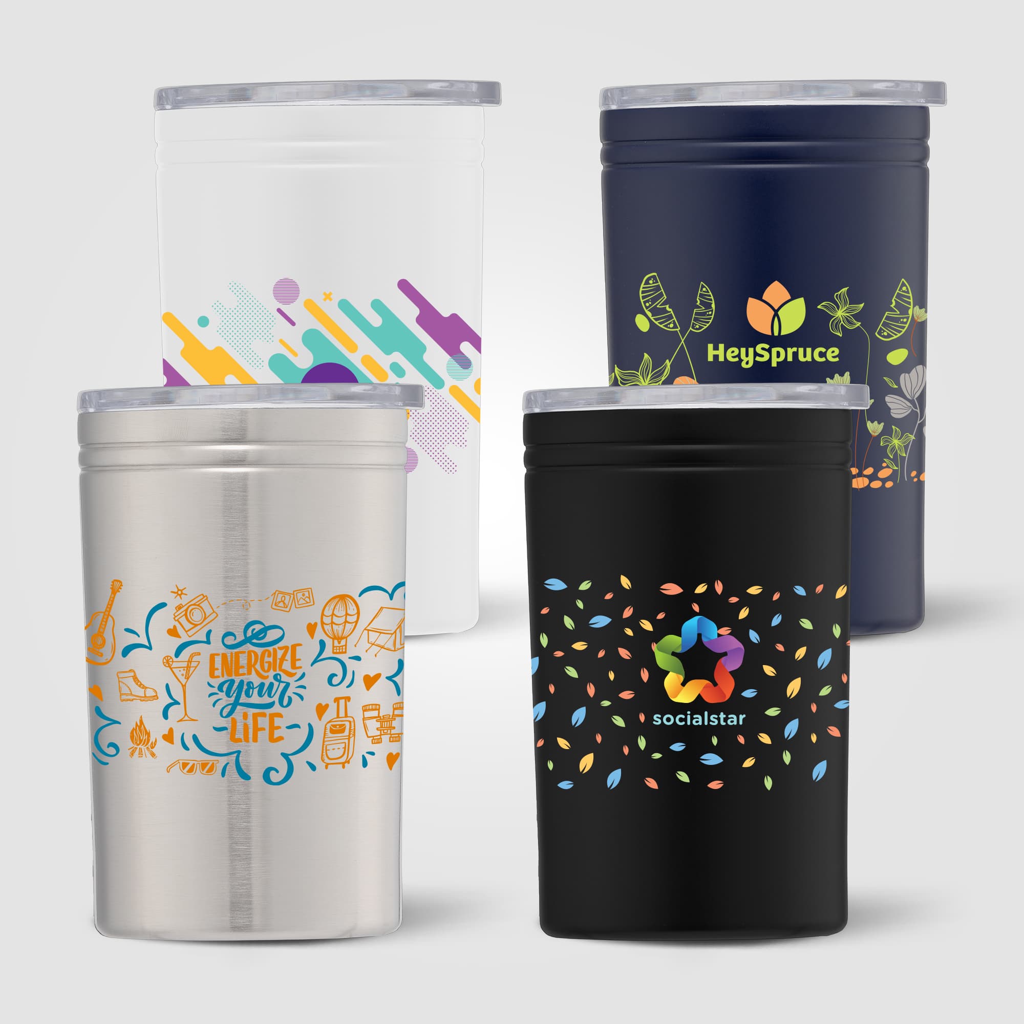 Chill - 11 oz. 2-in-1 Tumbler & Can Insulator - Image 1