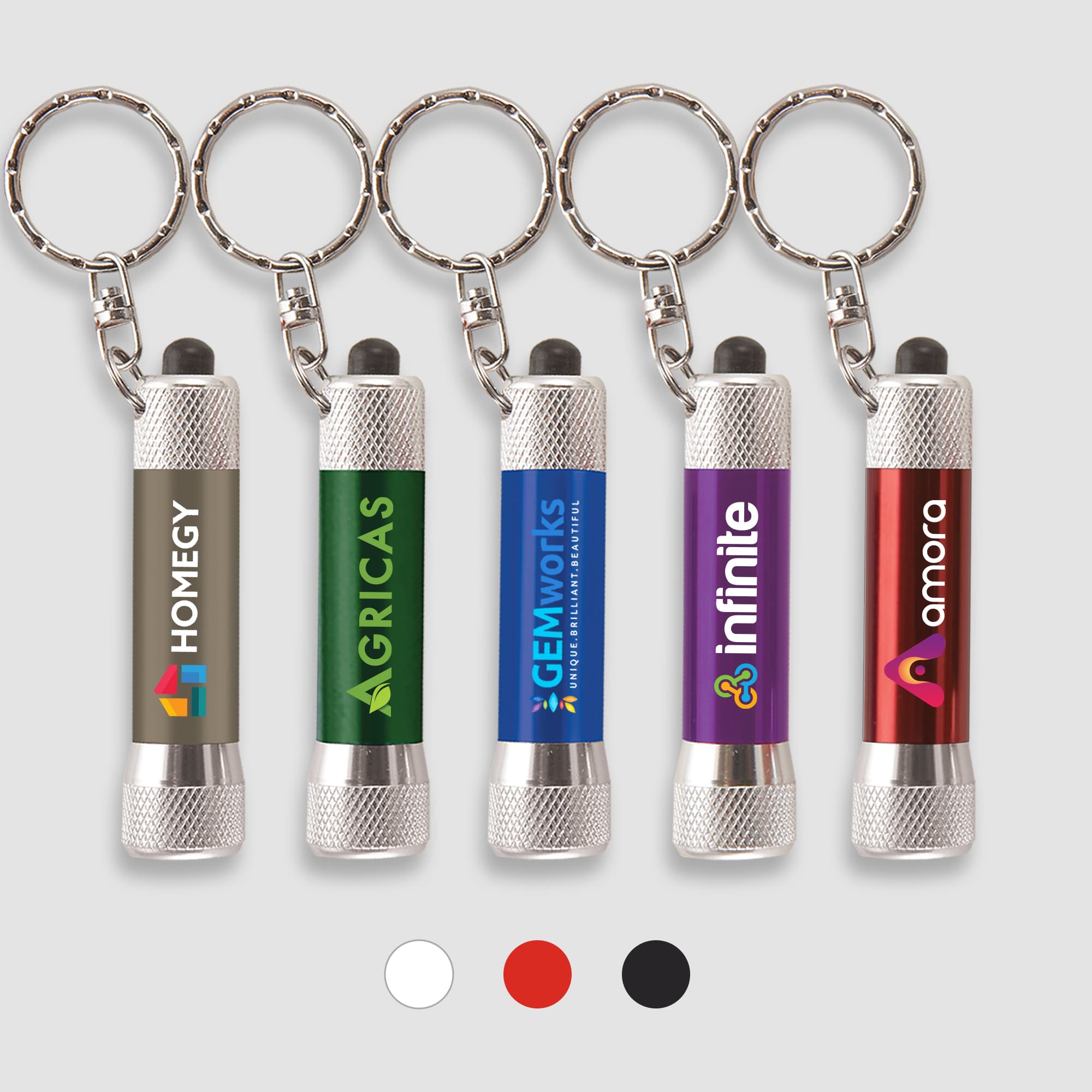 Chroma - LED Flashlight with Keyring - Image 1