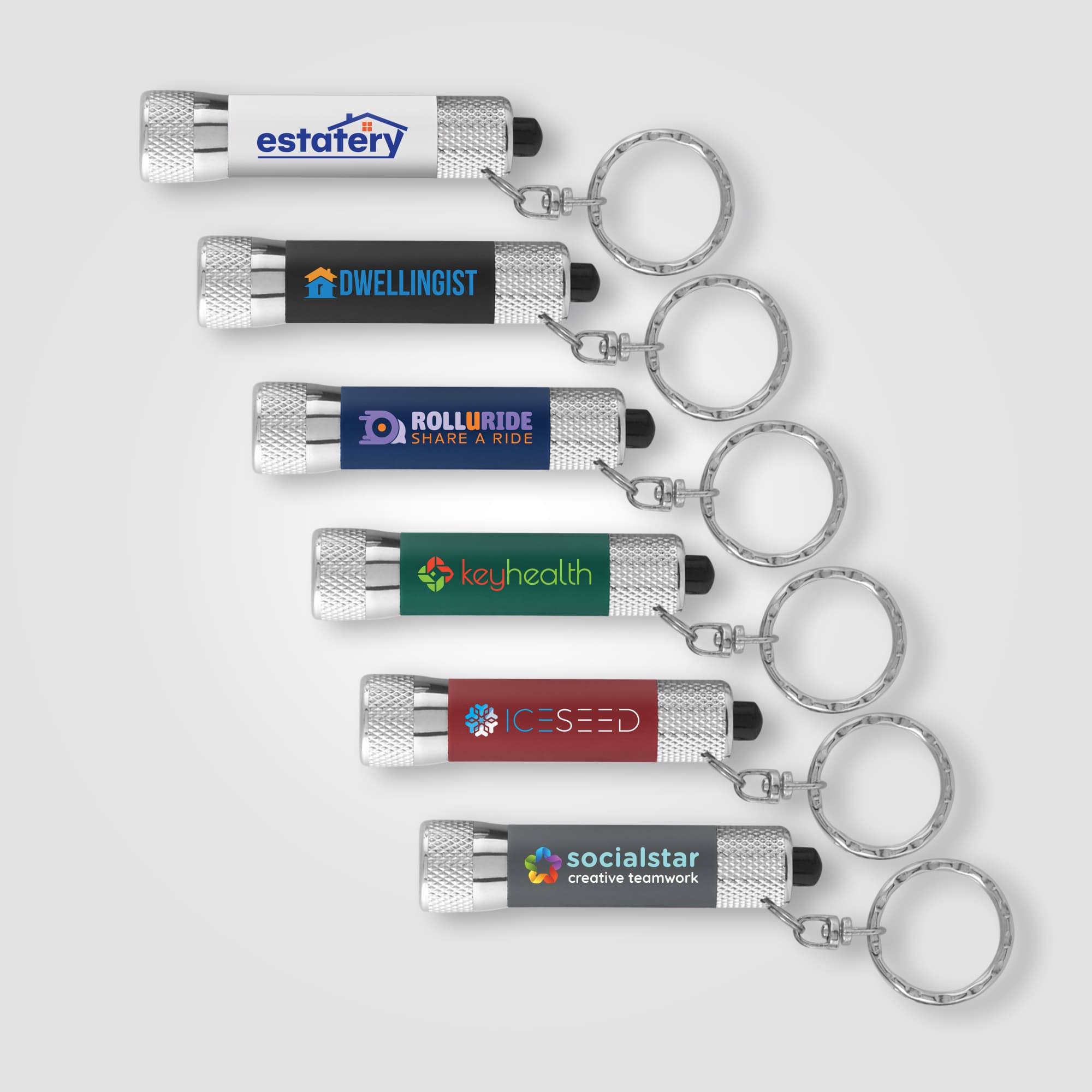 Chroma Softy - LED Flashlight with Keyring