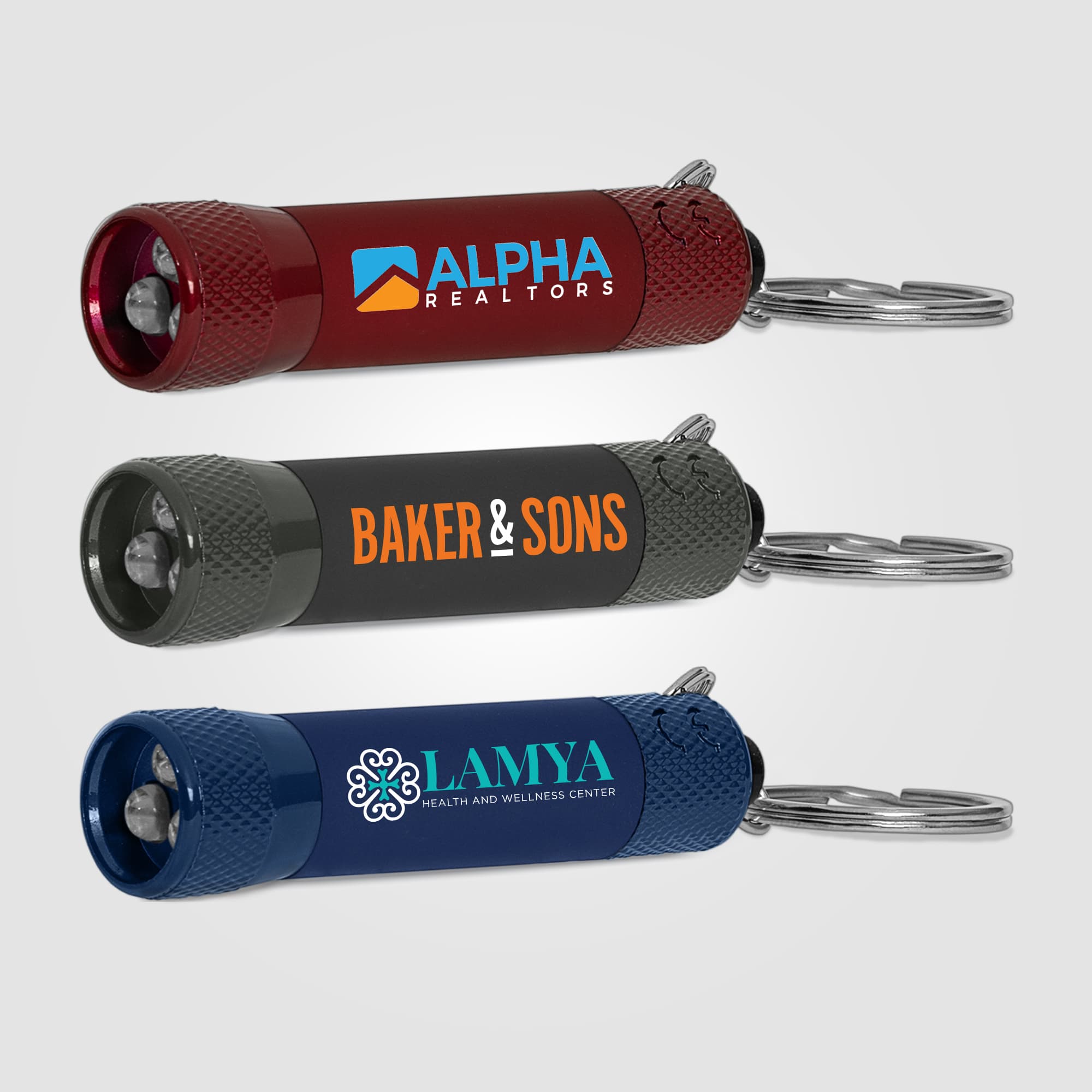 Chroma Softy Monochrome Classic - LED Flashlight with Keyring - Image 1