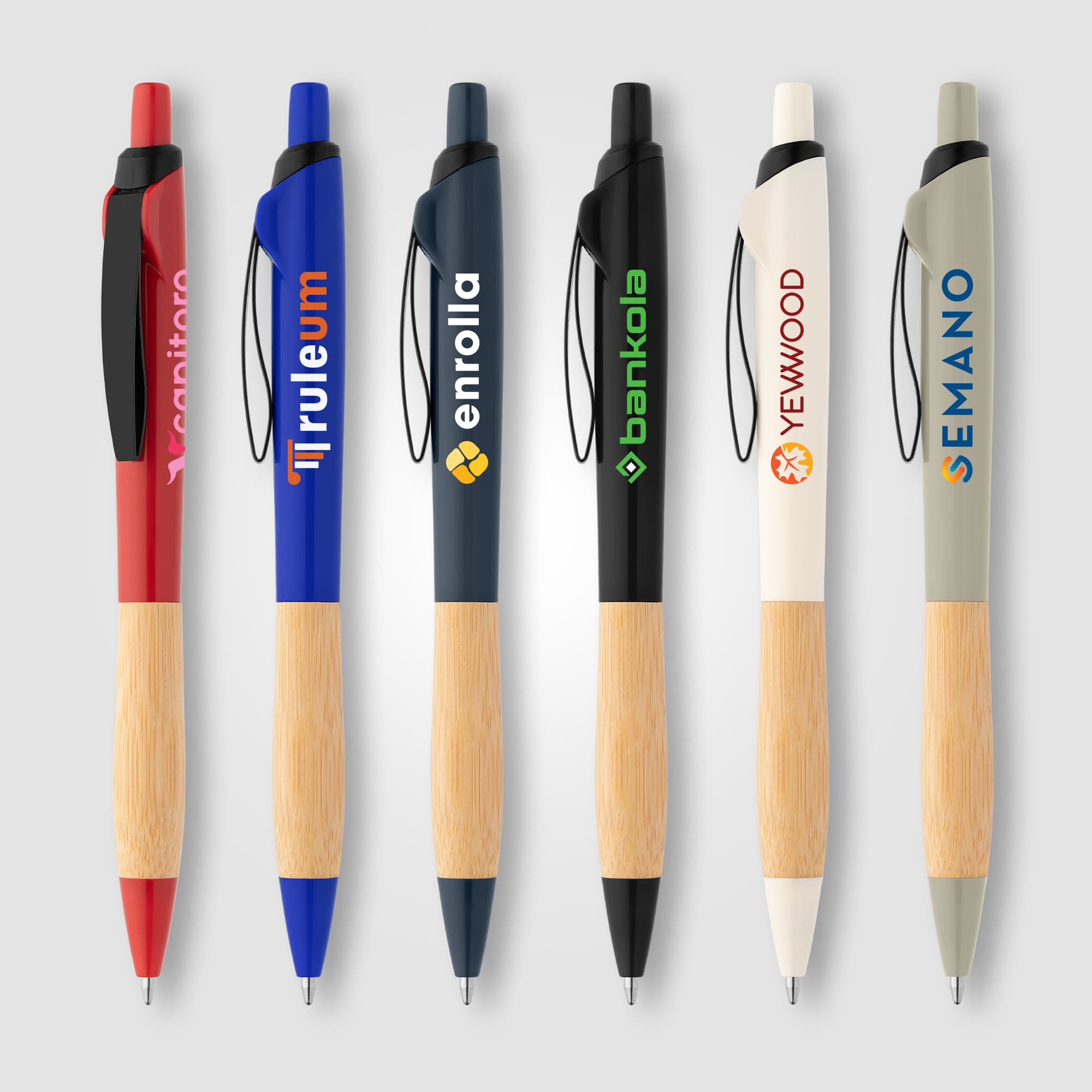 Crest Recycled Plastic Curvy Pen - Image 1