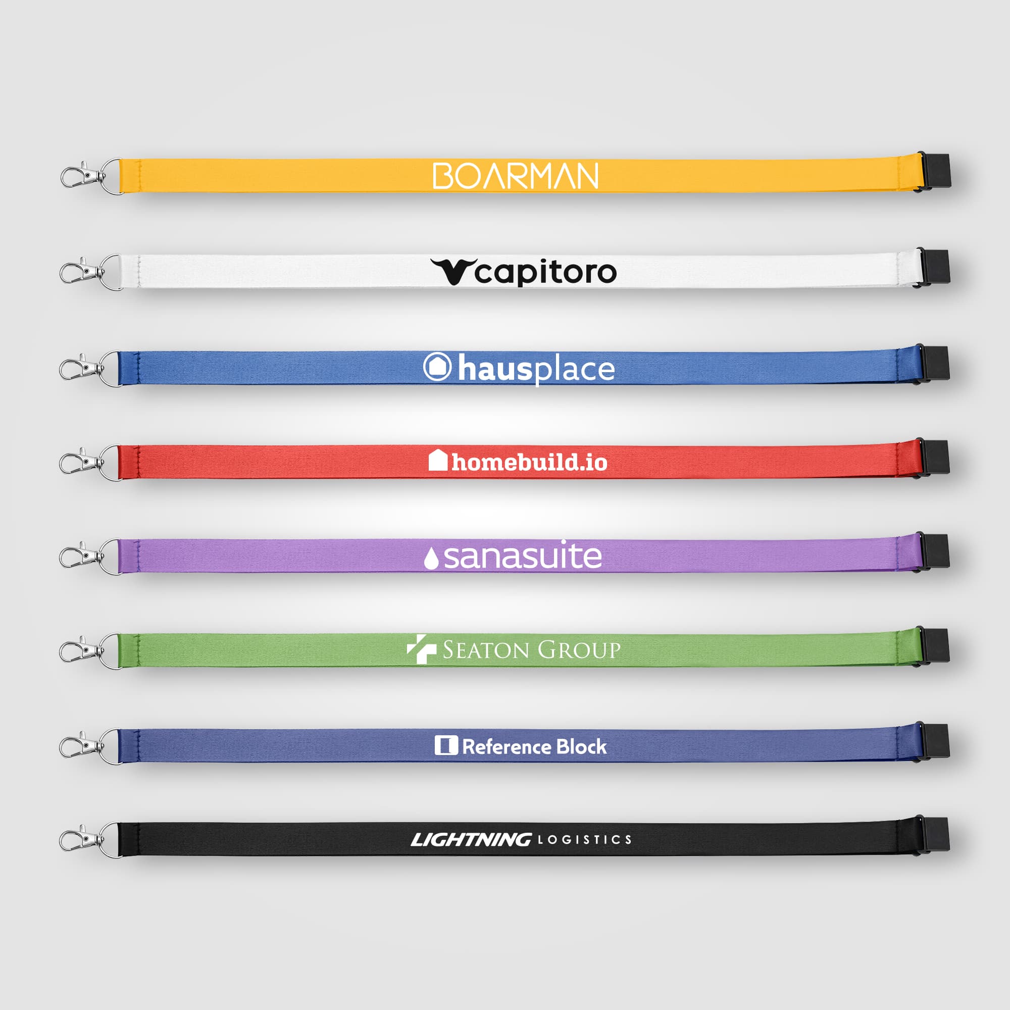 Elix rPET Breakaway Lanyard - 21.3" x 1" - Image 1