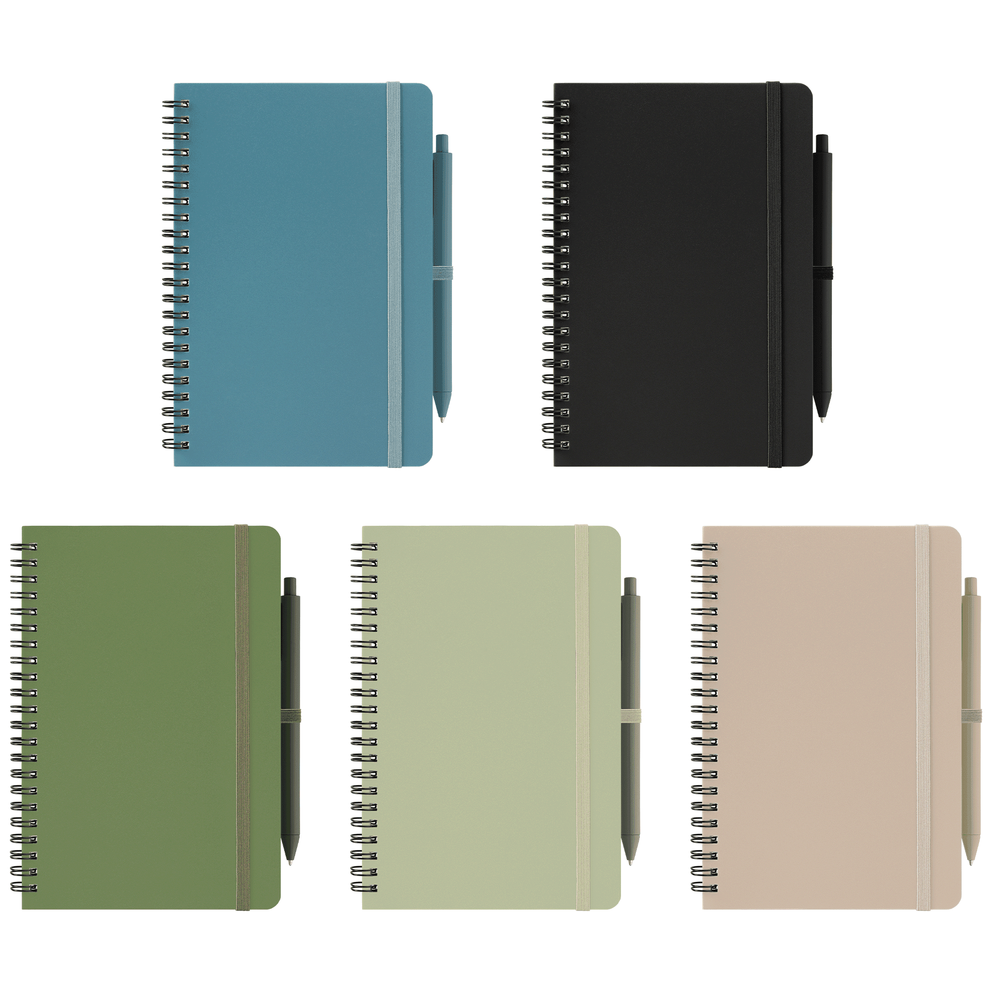 Höga Repreve® Spiral Jotter Notepad - A5 - Image 1