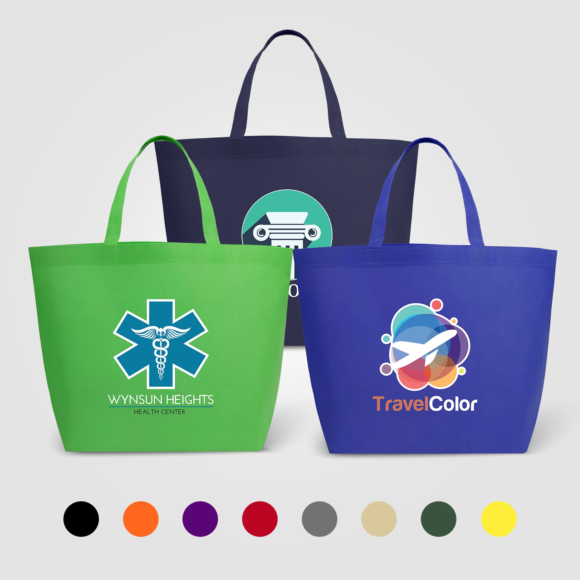 Julian - Non-Woven Shopping Tote Bag - Image 1