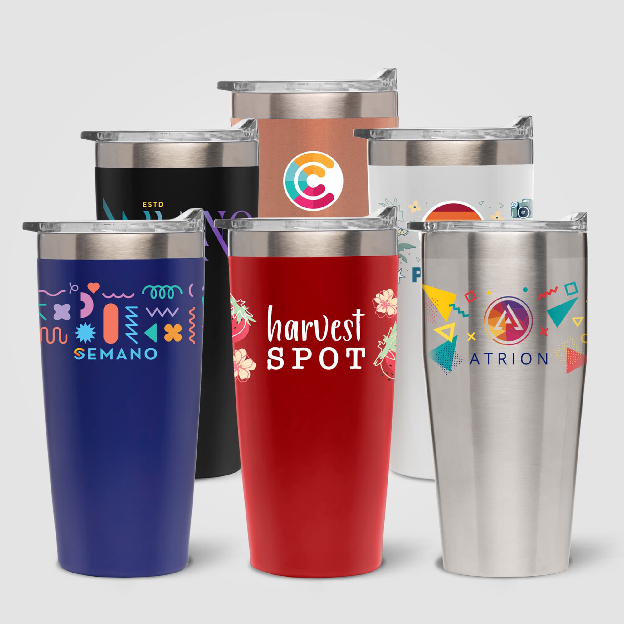 Kona - 18 oz. Double-Wall Stainless Tumbler - Image 1