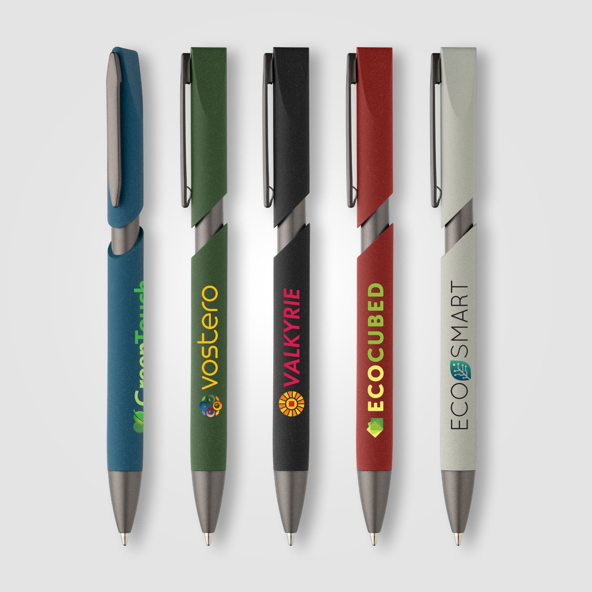 Kyra Recycled Plastic Stone Finish Pen - Image 1