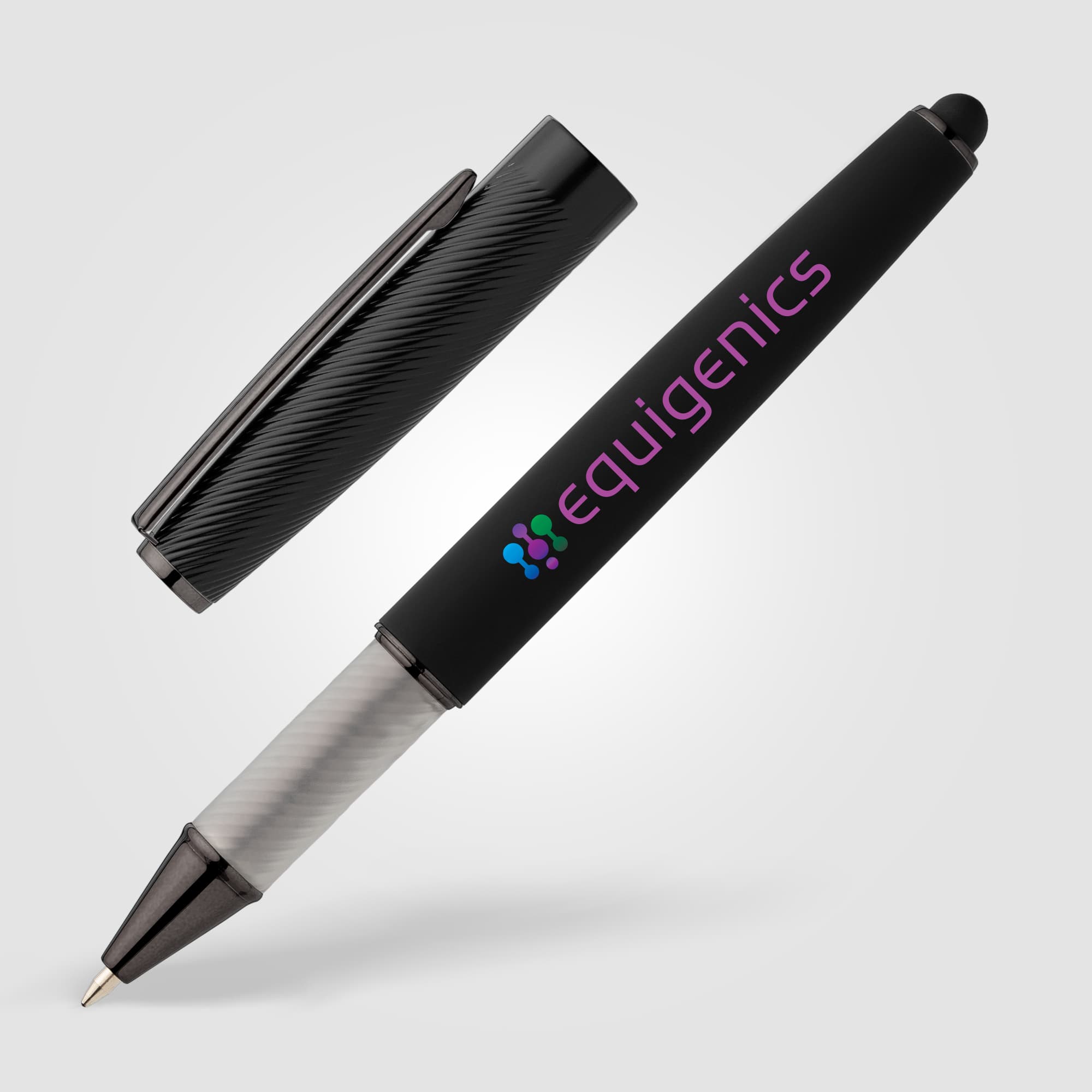 Metropolis™ Recycled Aluminum Stylus Gel Pen - Image 1