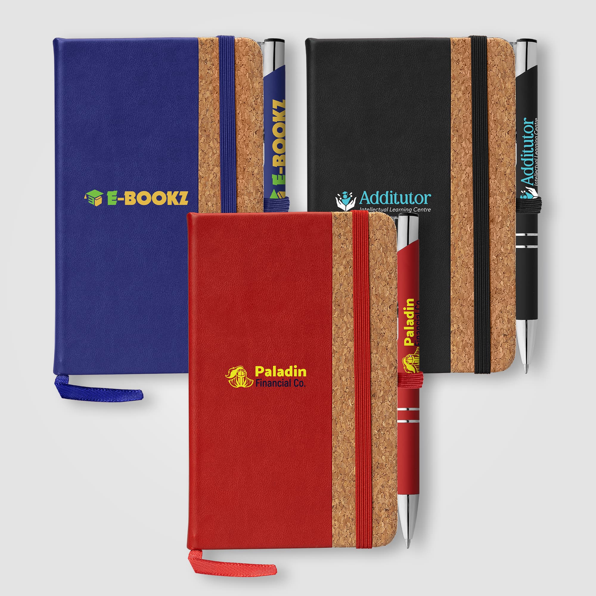 Miller Cork Notebook & Tres-Chic Pen Gift Set - Image 1