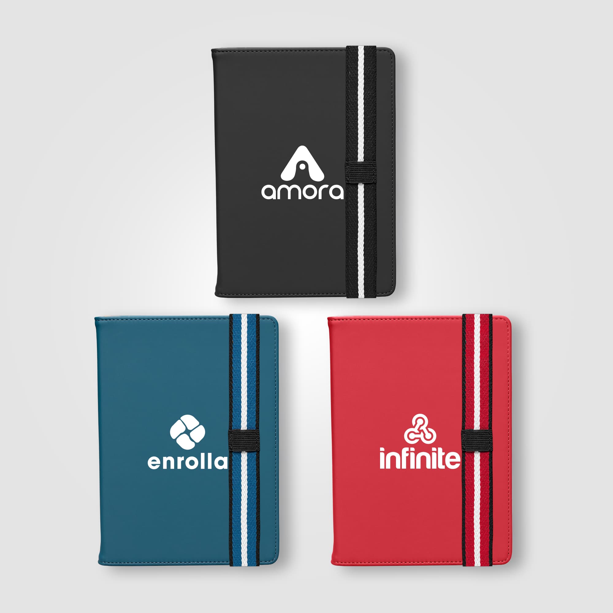 Newport Recycled Chevron Refillable Journal - A5 - Image 1