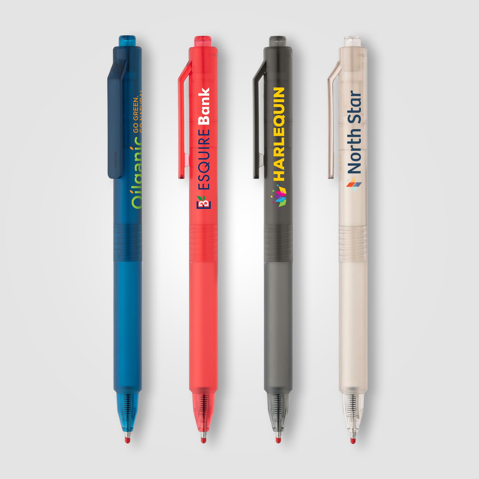 Nomi Recycled Plastic Translucent Gel Pen - Image 1