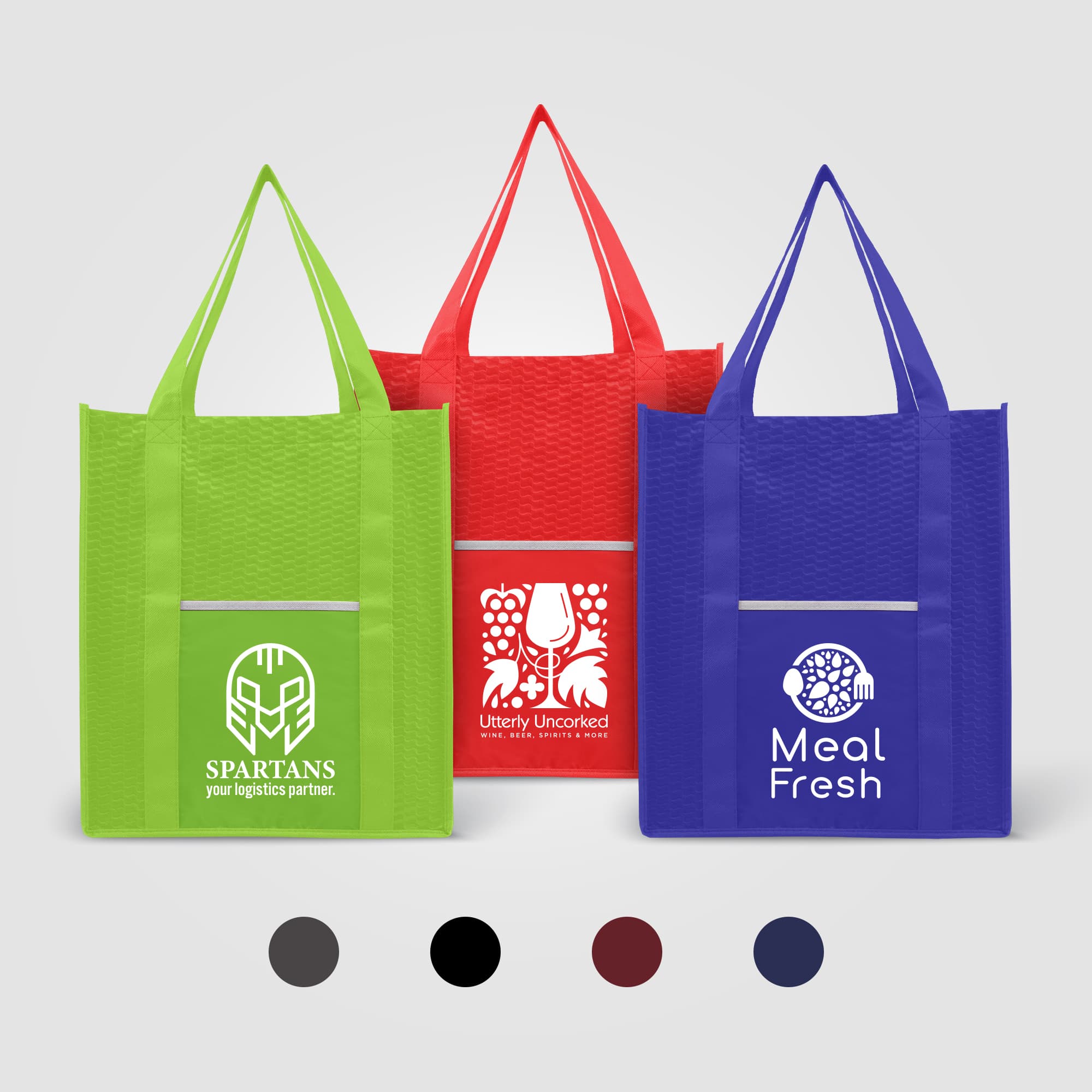 North Park Deluxe - Non-Woven Shopping Tote Bag - Image 1