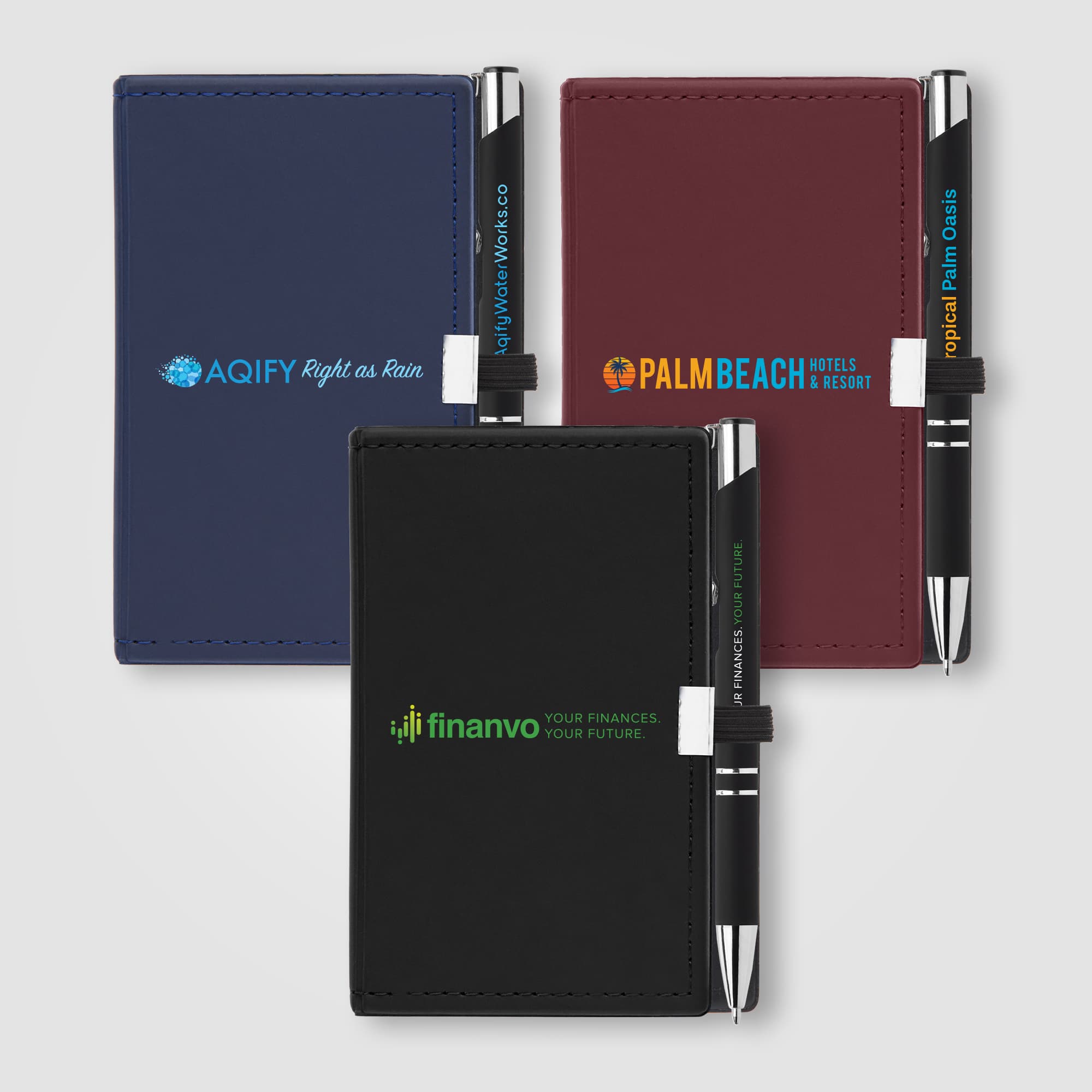 Note Caddy & Tres-Chic Pen Gift Set - Image 1