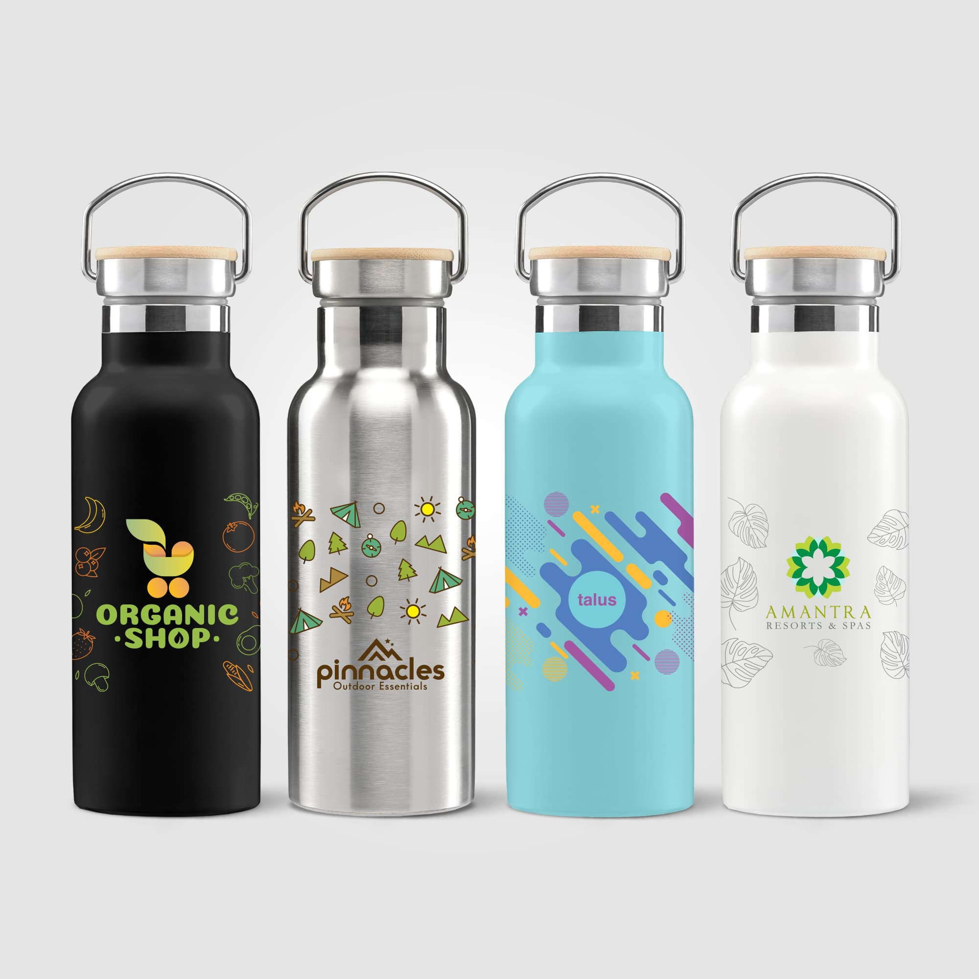 Oahu - 16 oz. Double-Wall Stainless Canteen Bottle - Image 1