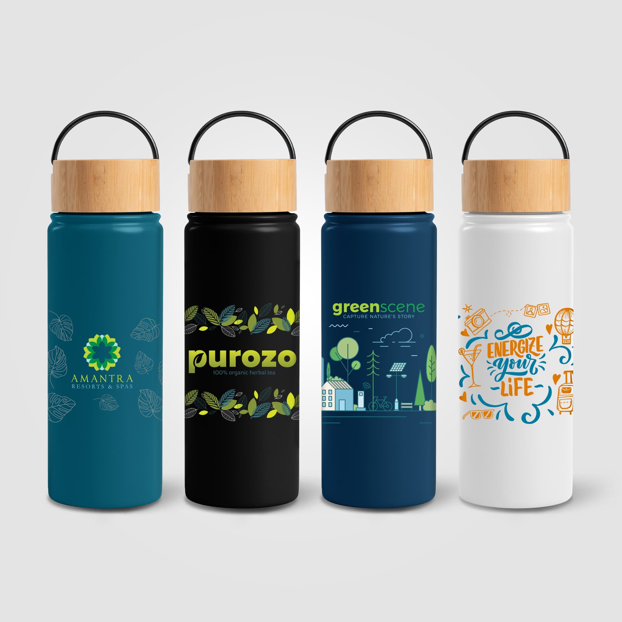 Reborn - 18 oz. Double Wall Stainless Steel Bottle