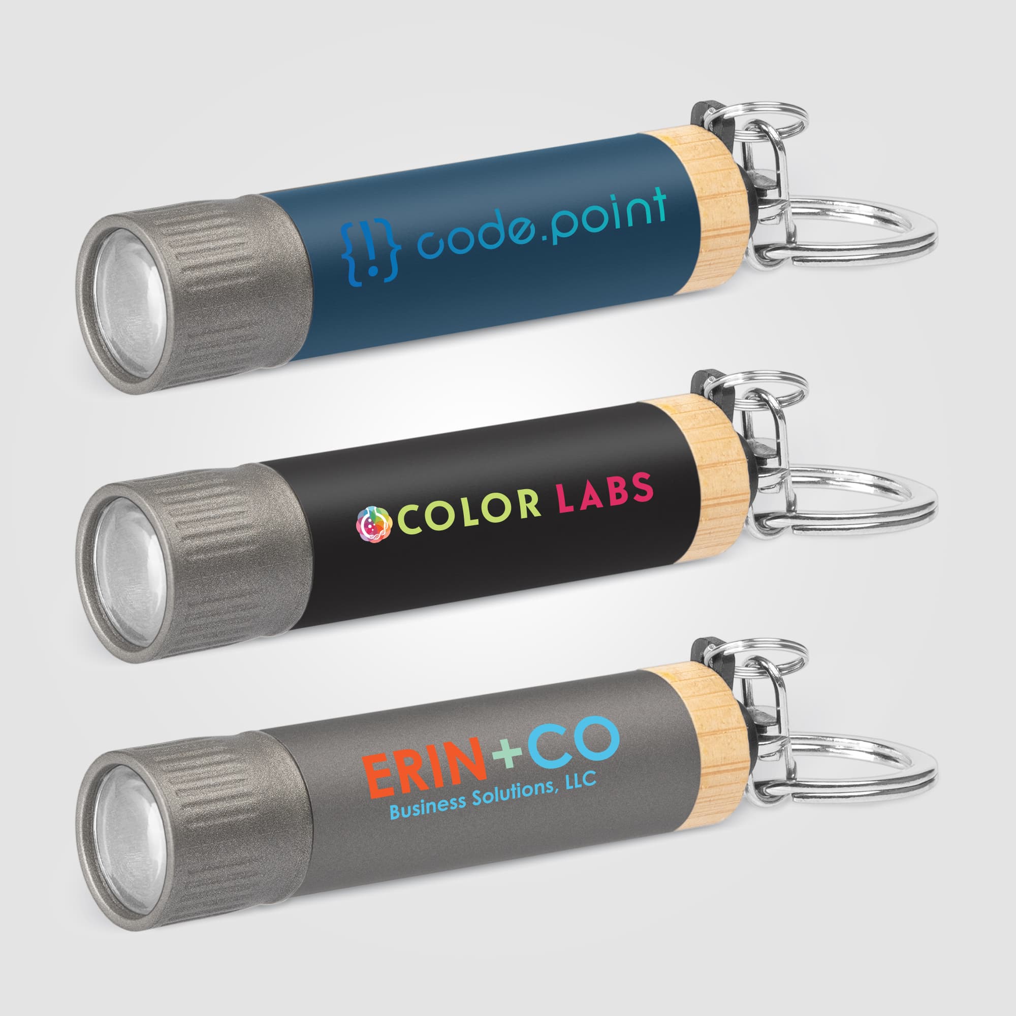 Reborn Recycled Aluminum Keychain Flashlight - Image 1