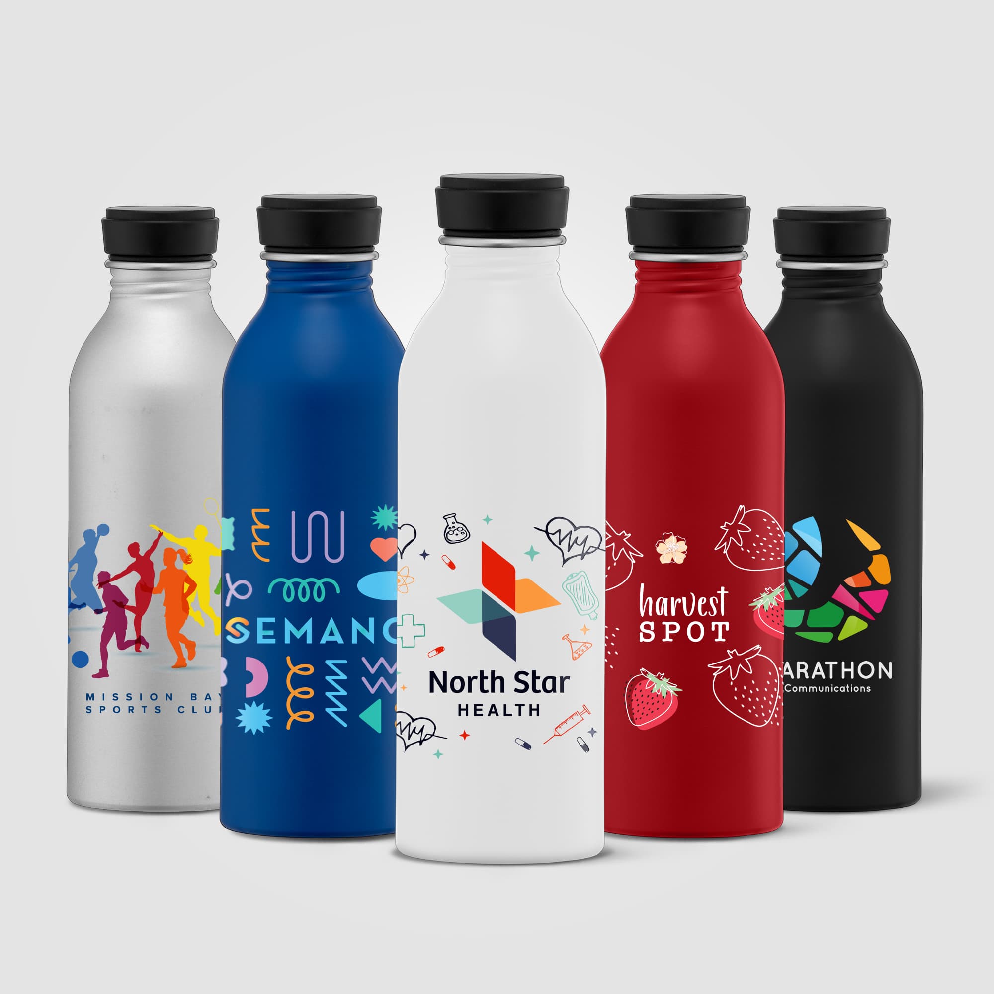 Rio Grande - 18 oz. Single Wall Aluminum Water Bottle