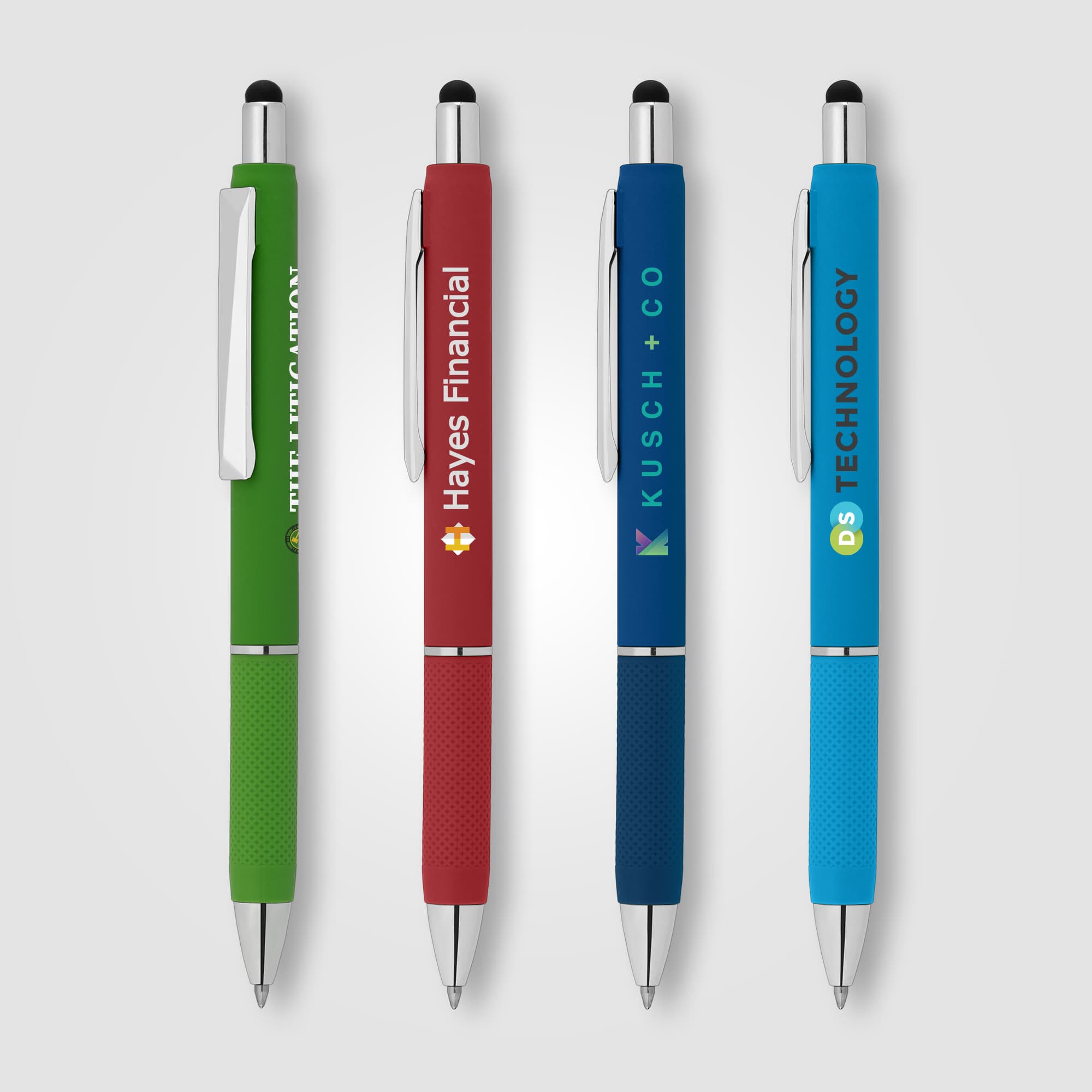 Serena Retractable Gel Stylus Pen - Image 1