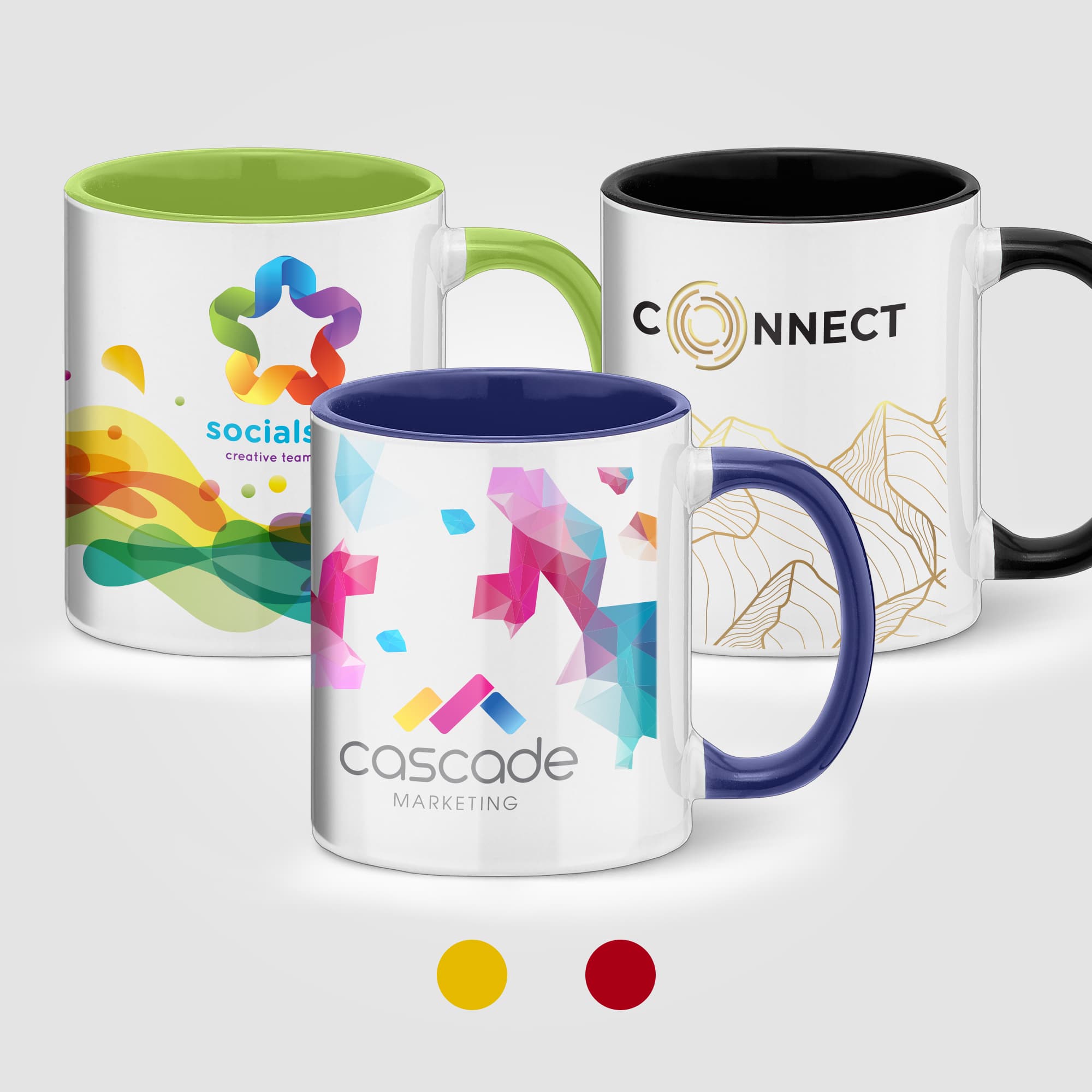 SimpliColor 12 oz. Ceramic Mug with ColorPop - Image 1