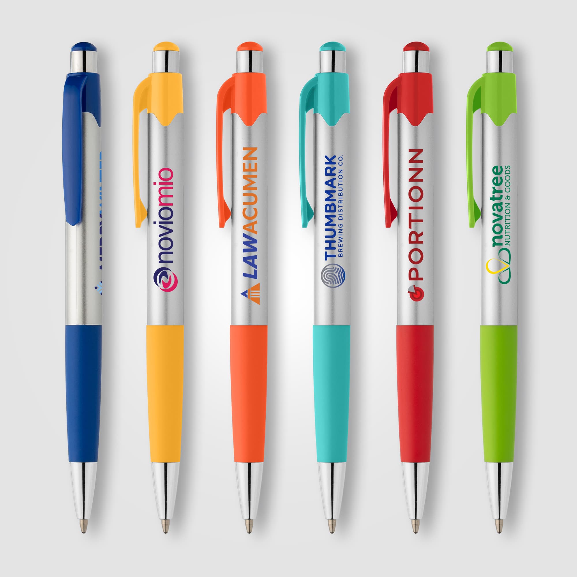 Smoothy Recycled Plastic Color Grip Pen - Image 1