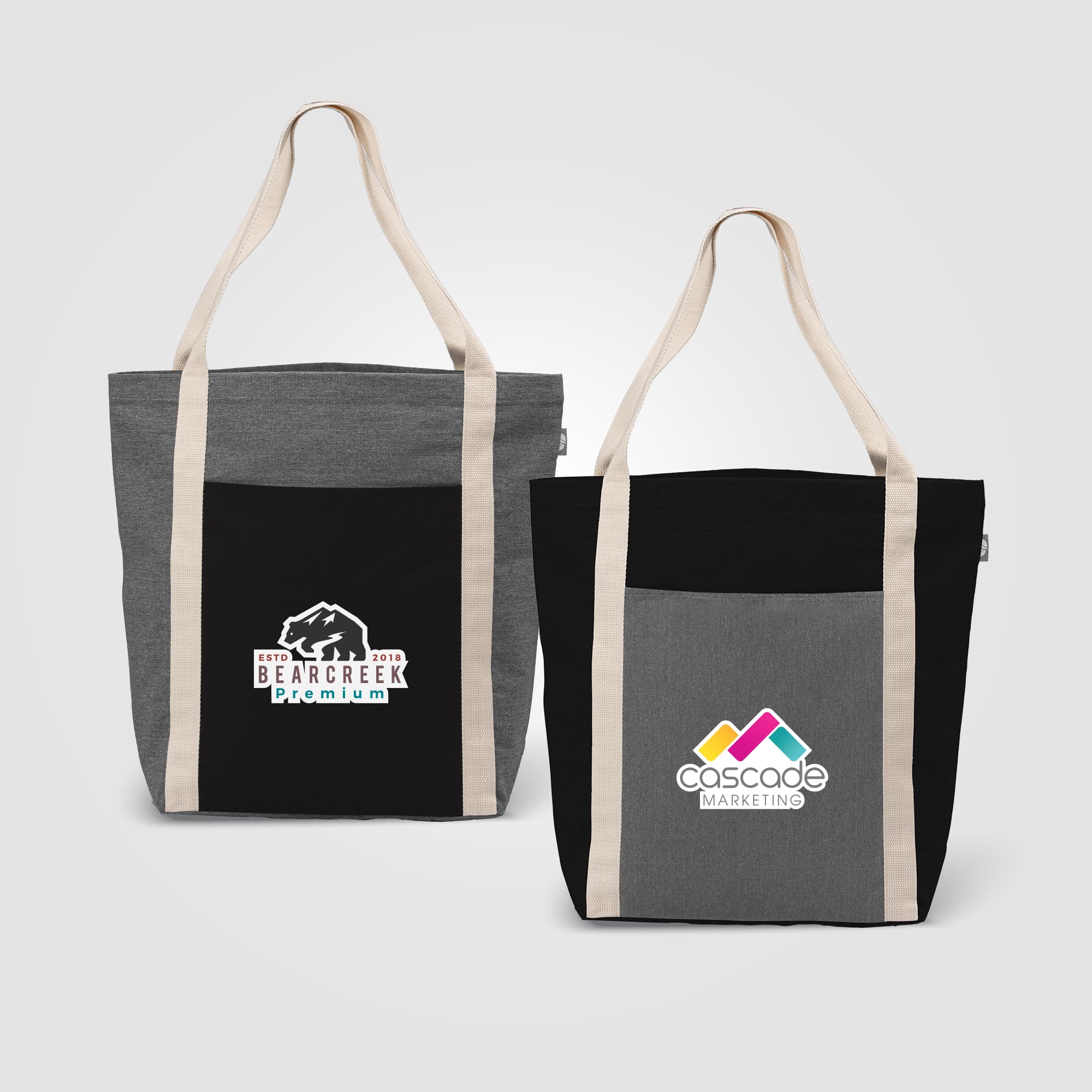 Spun - Recycled Cotton Blend Tote Bag - Image 1