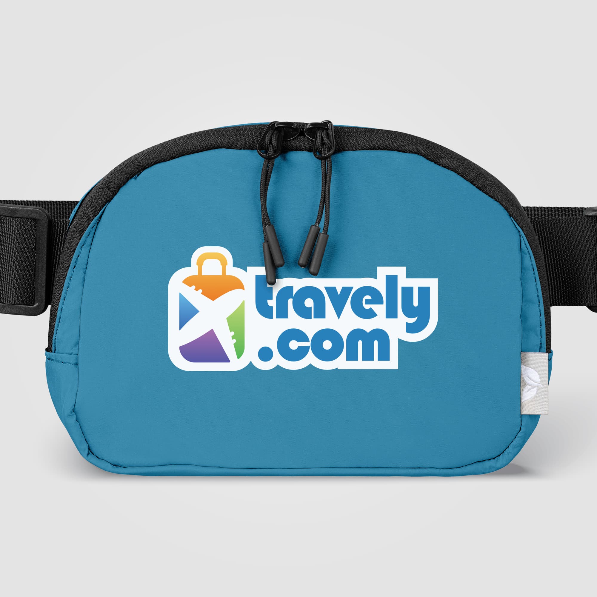 Taiga rPET Nylon Zippered Waist Bag - 40 oz