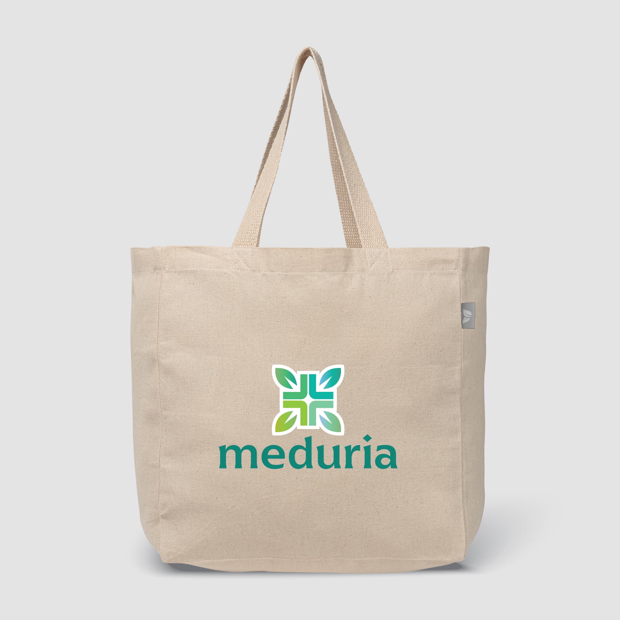 Toronto - 8 oz. Recycled Cotton Blend Shopper Tote Bag - Image 1