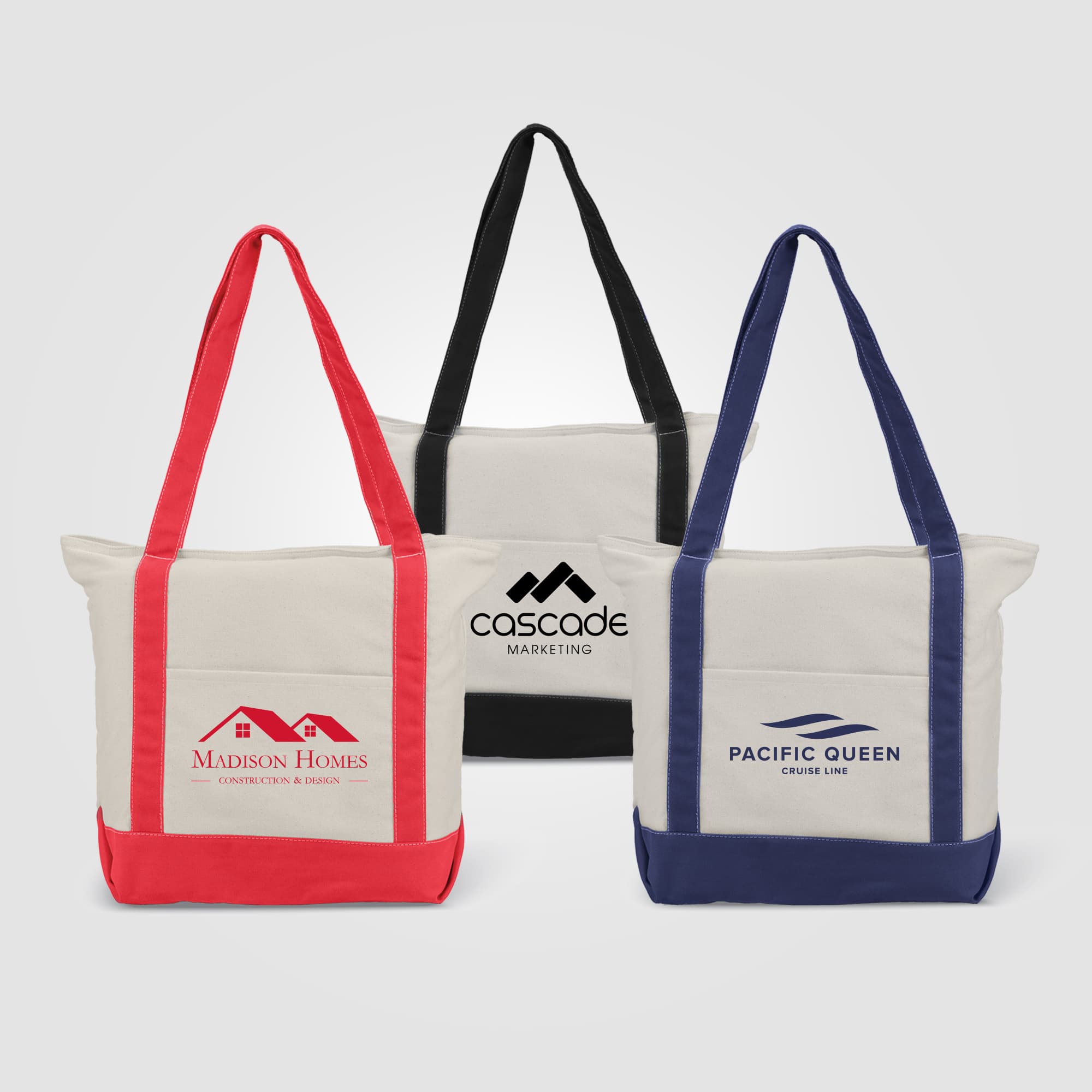 Zephyr - 12 oz. Cotton Canvas Tote Bag - Image 1