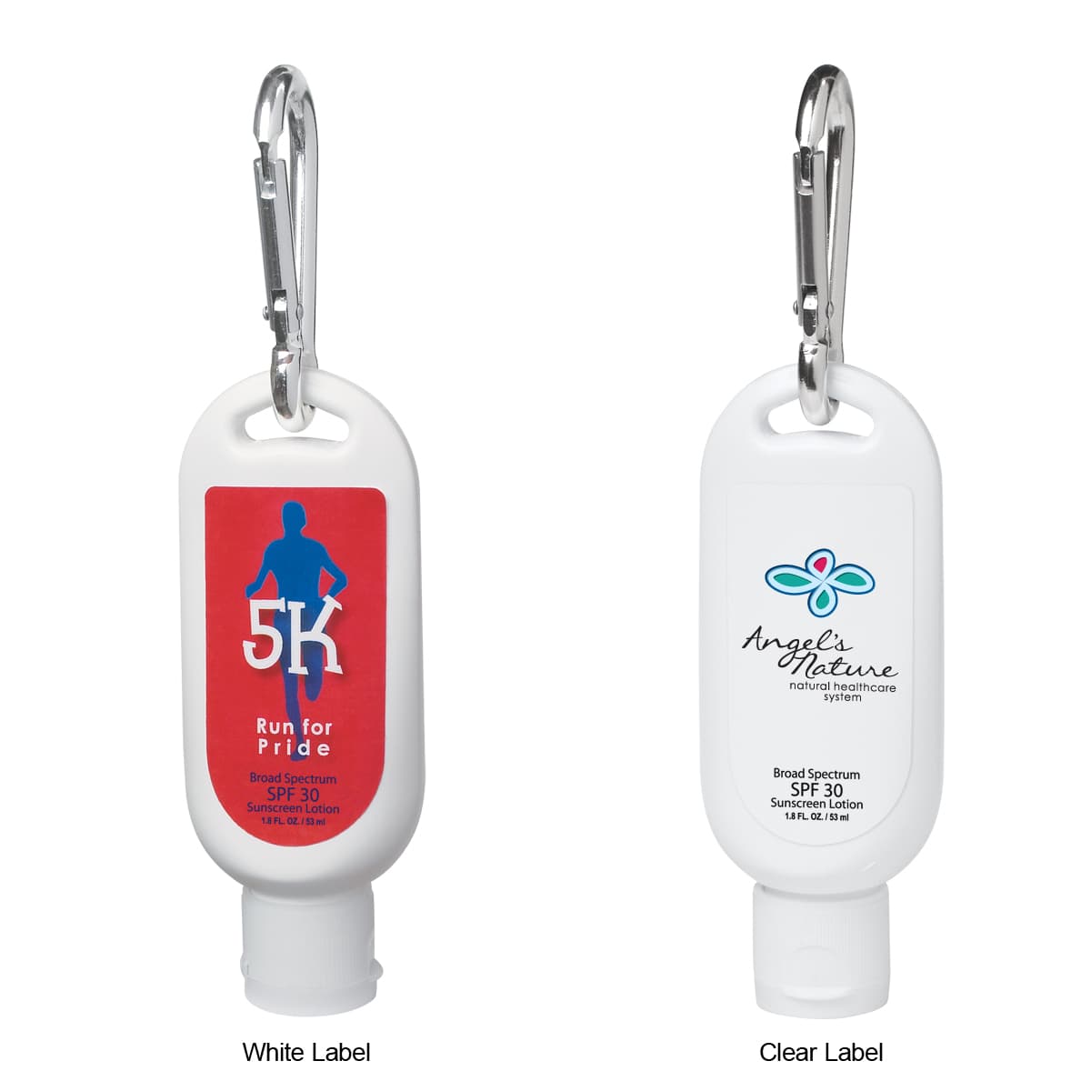 1.8 Oz. SPF 30 Sunscreen With Carabiner - Image 1