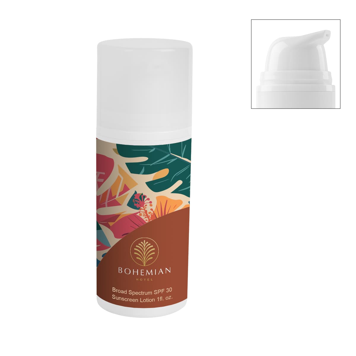 1 Oz. SPF 30 Sunscreen Lotion In Recycled Bottle - Image 1