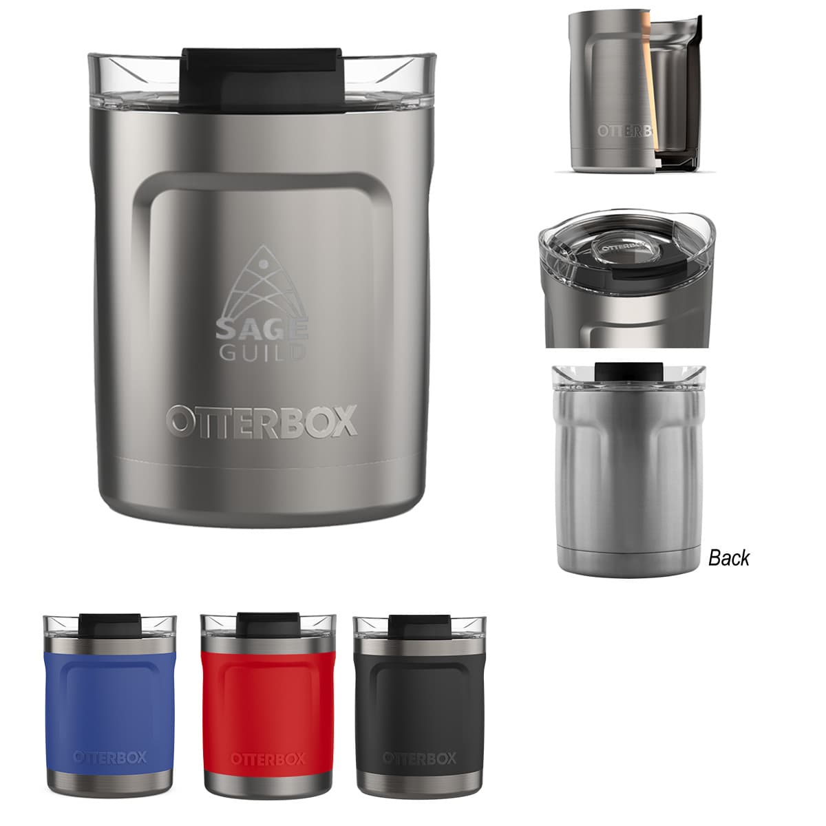 10 Oz. Otterbox® Elevation® Core Colors Stainless Steel Tumbler - Image 1