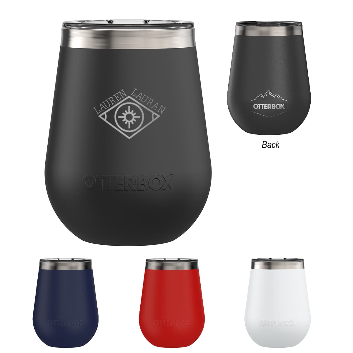 10 Oz. Otterbox® Elevation Core Colors Wine Tumbler™ - Image 1