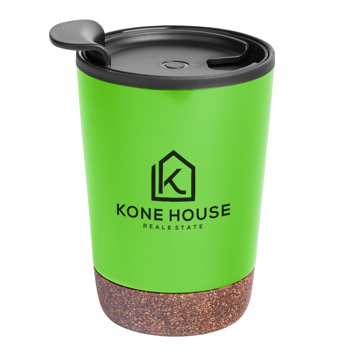 10Oz. Stainless Steel Zoe Tumbler With Cork Base - Image 1
