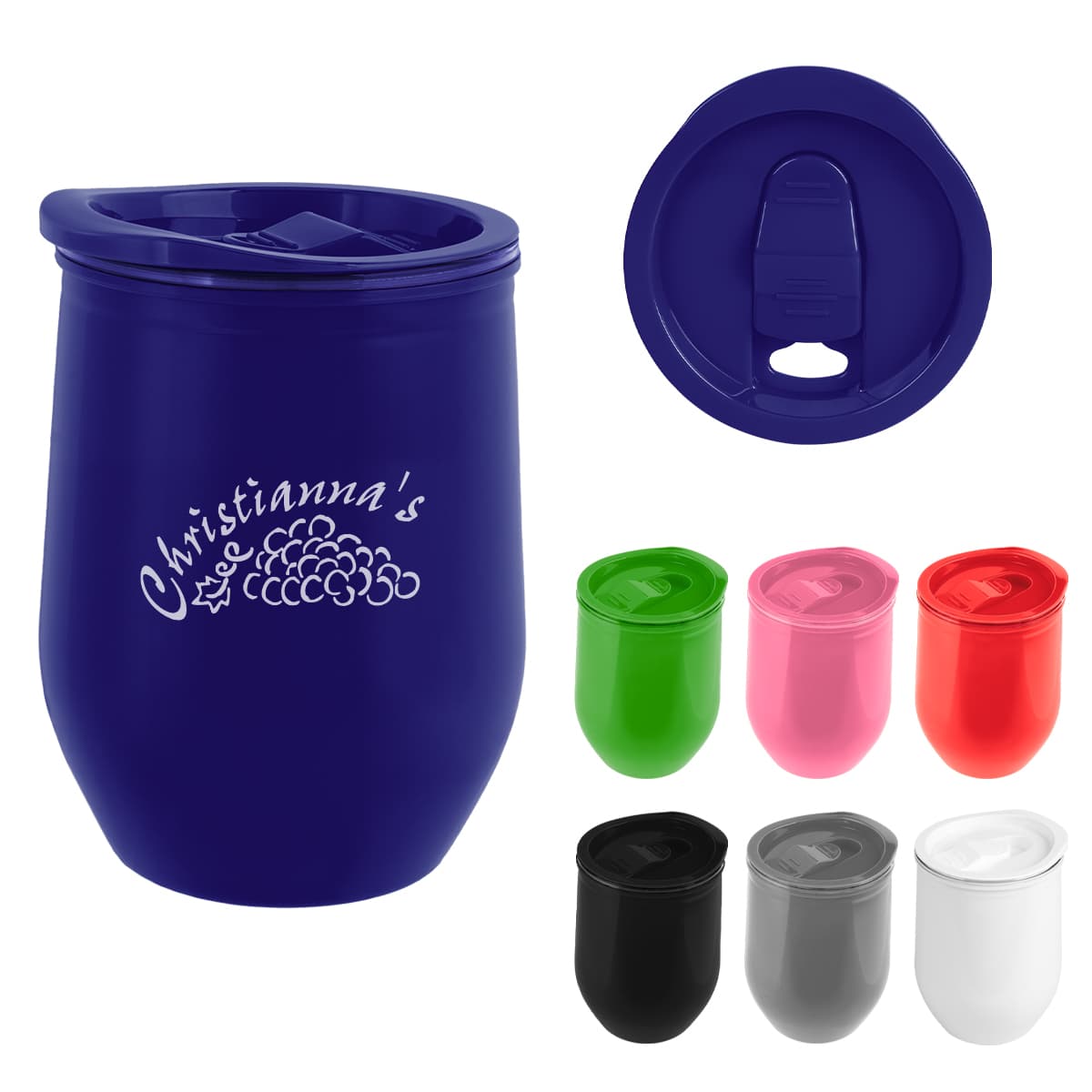 12 Oz. Marmont Recycled Acrylic Wine Tumbler - Image 1