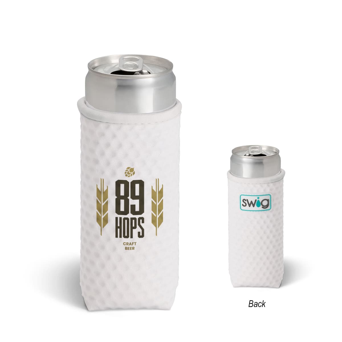 12 Oz. Swig Life™ Golf Ball Slim Can Coolie - Image 1