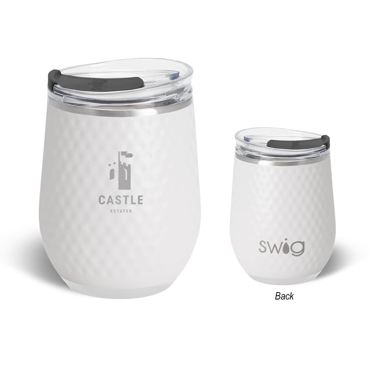 12 Oz. Swig Life™ Golf Ball Stainless Steel Stemless Wine Tumbler - Image 1