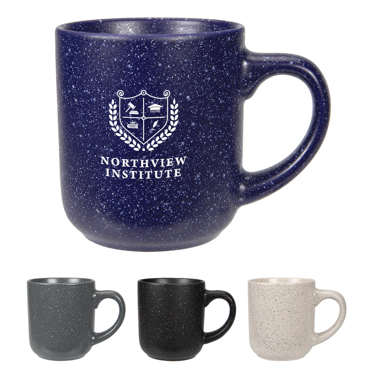14 Oz. Speckled Matte Ceramic Mug - Image 1