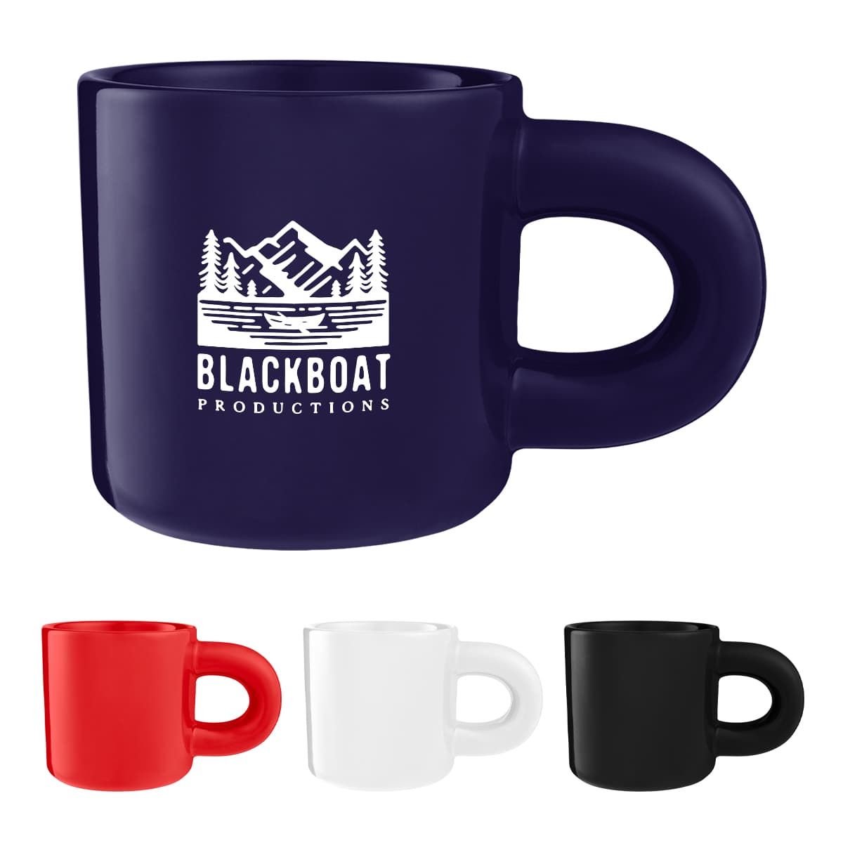 15 Oz. Otis Chunky Handle Ceramic Mug - Image 1