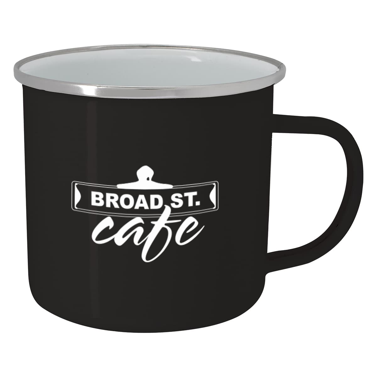 16 Oz. Enamel Campfire Mug - Image 1