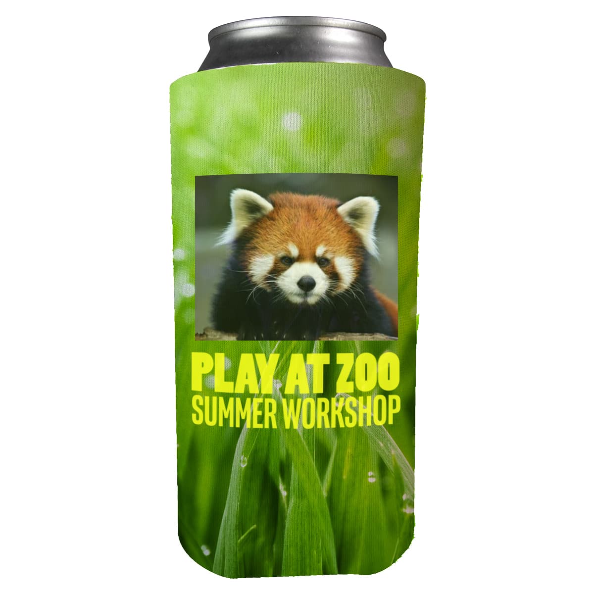 16 Oz. Full Color Tall Boy Coolie - Image 1