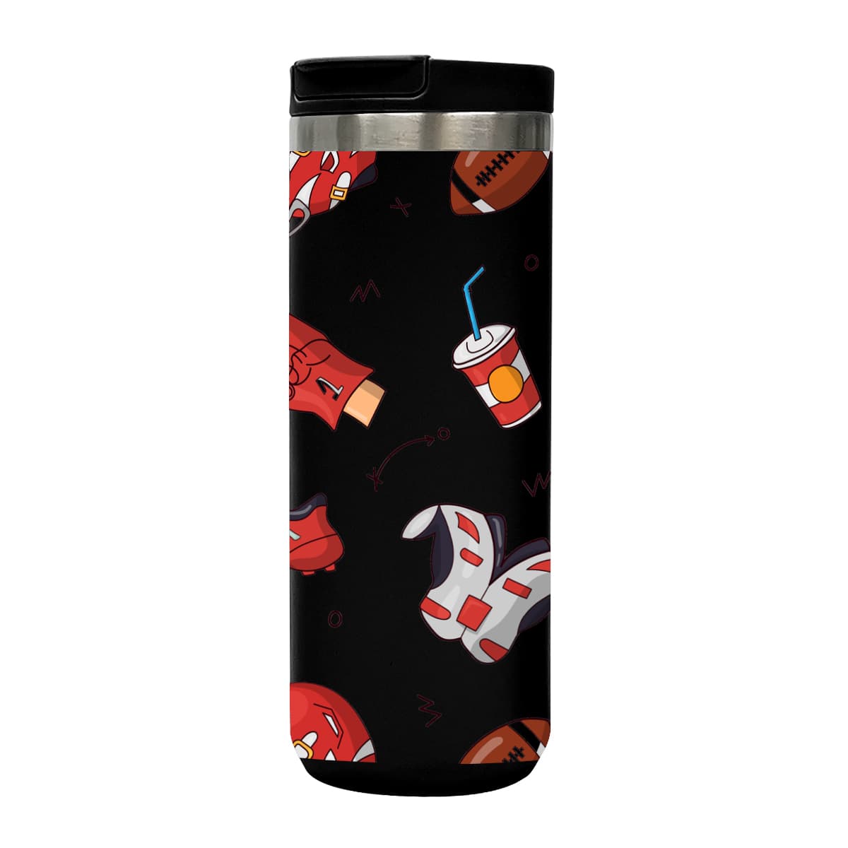 18 Oz. Full Color Sienna Stainless Steel Bottle - Image 1