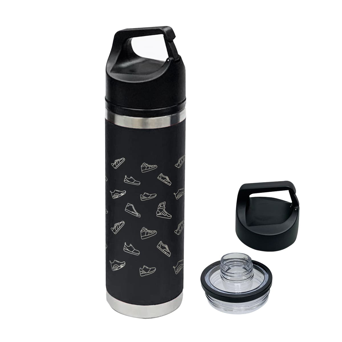 18 Oz. Full Laser Davenport Stainless Steel Bottle - Image 1