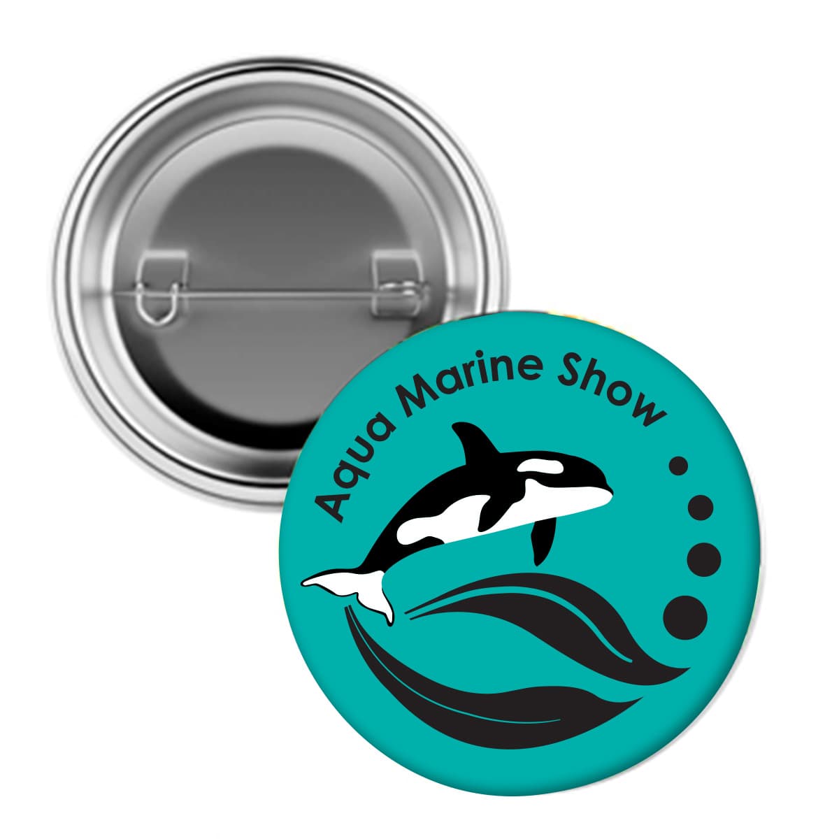 2 ¼" Full Color Pin Back Button - Image 1