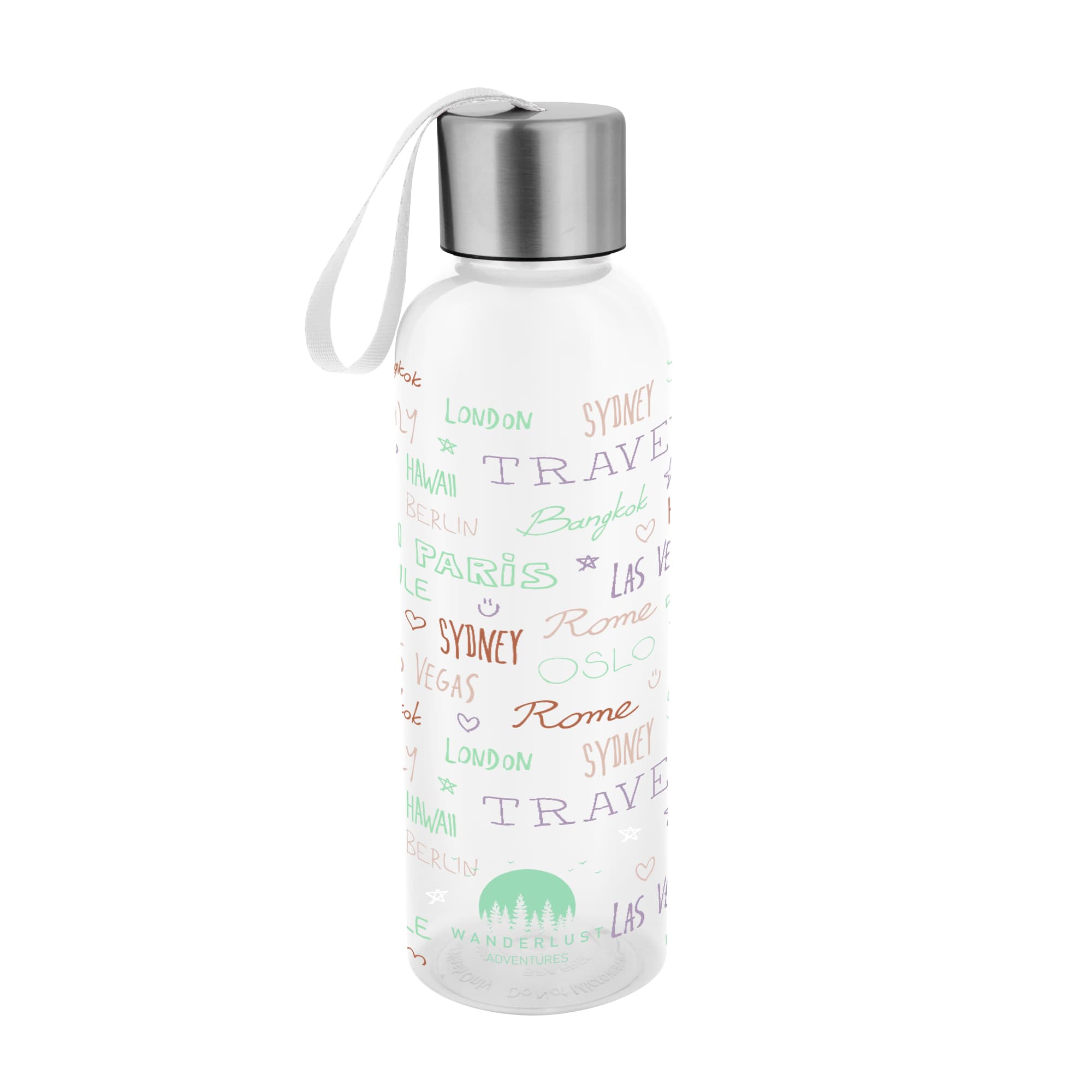 20 Oz. Full Color Jaclyn rPET Bottle - Image 1
