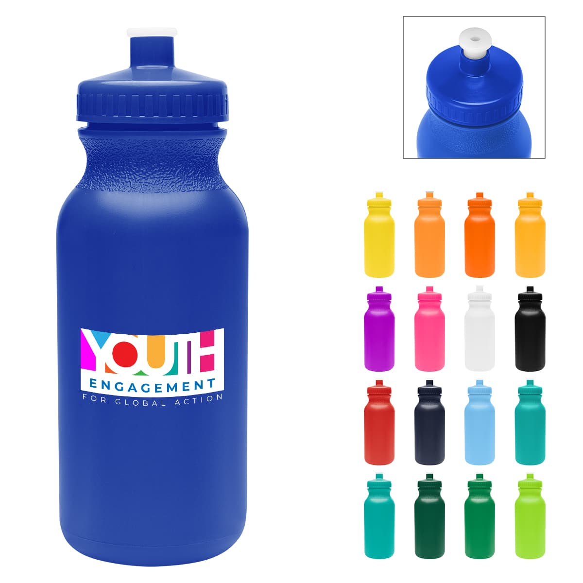 20 Oz. Full Color Thrive Bike Bottle Colors - Image 1