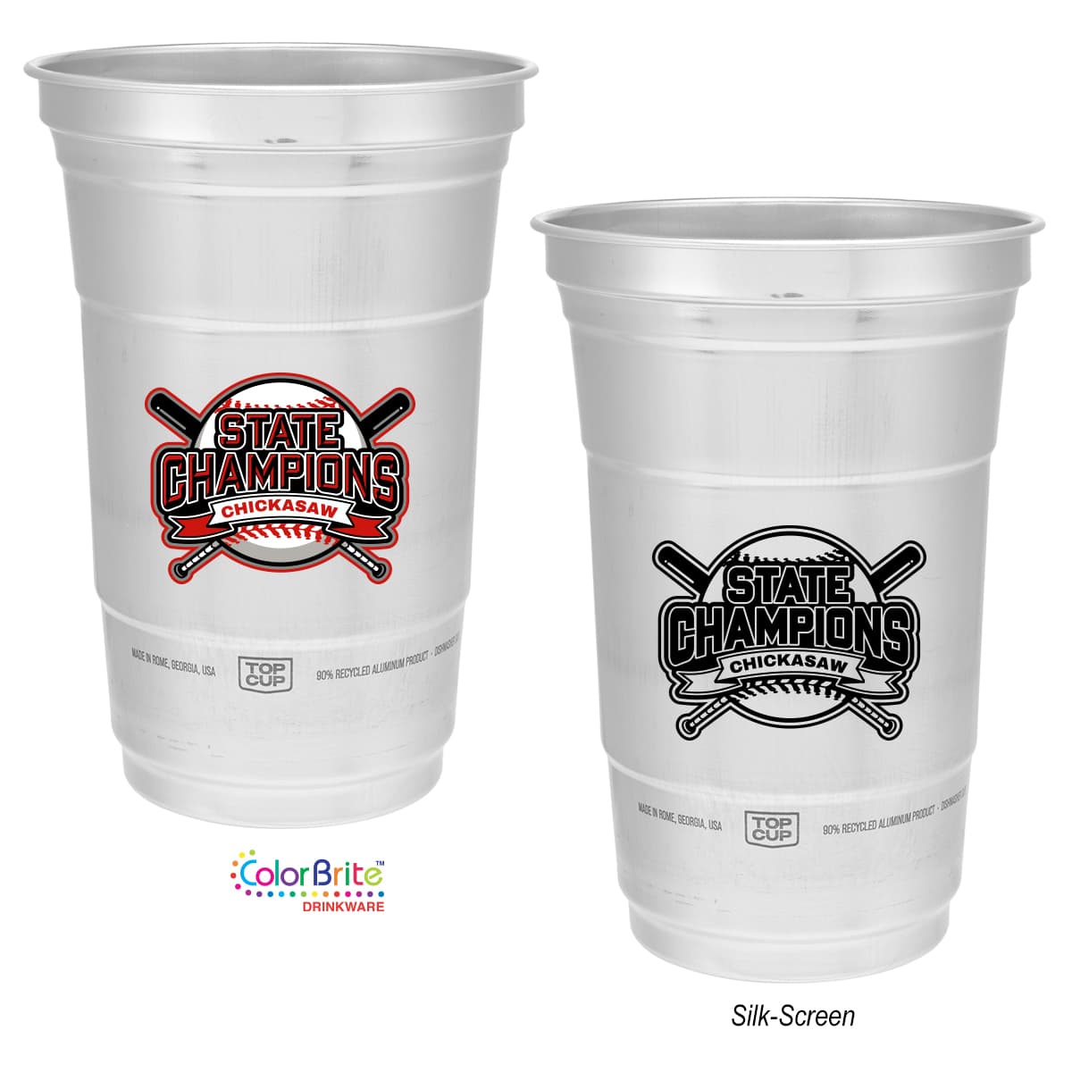20 Oz. Top Cup Aluminum Cup - Image 1