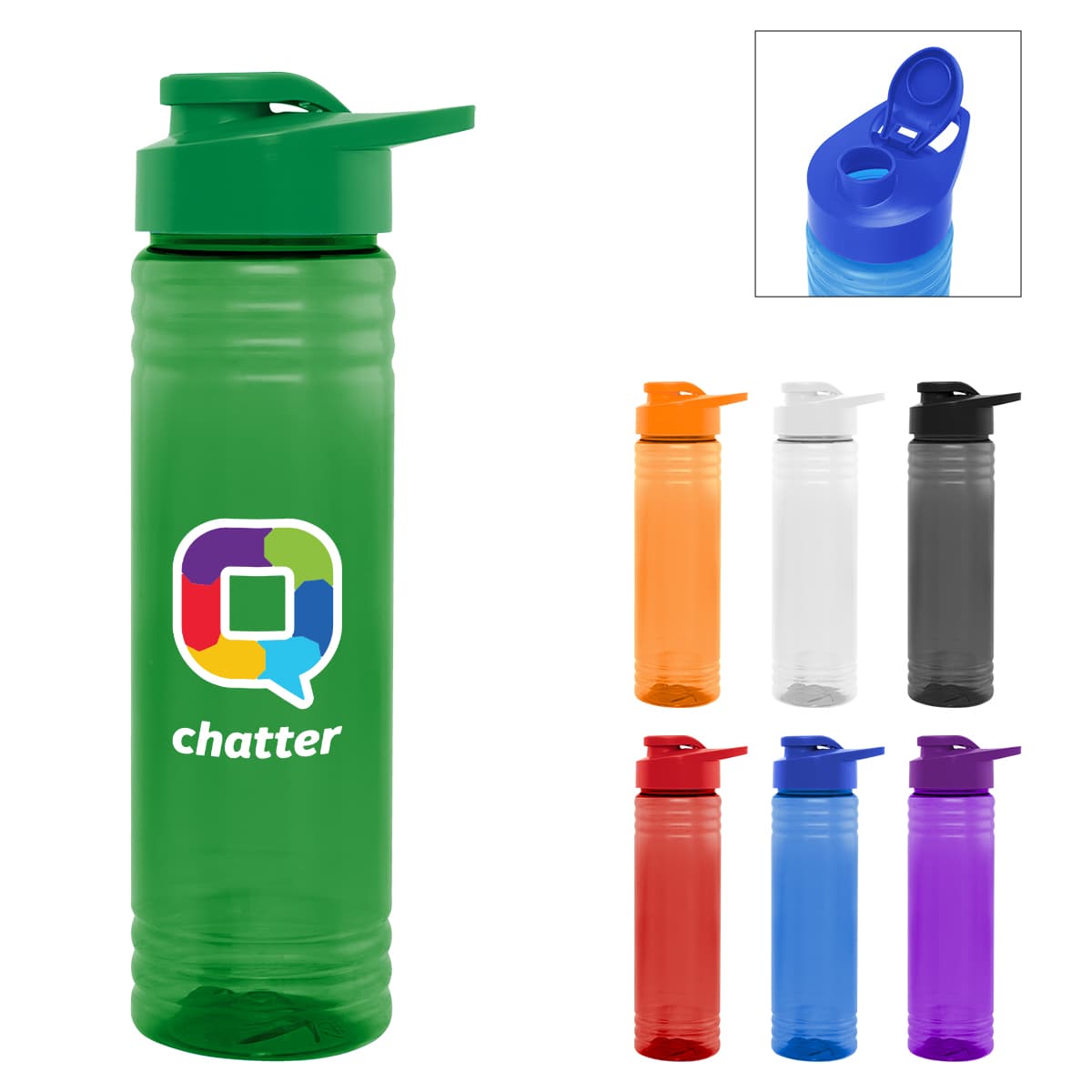 24 Oz. Full Color Accel Bottle - Image 1